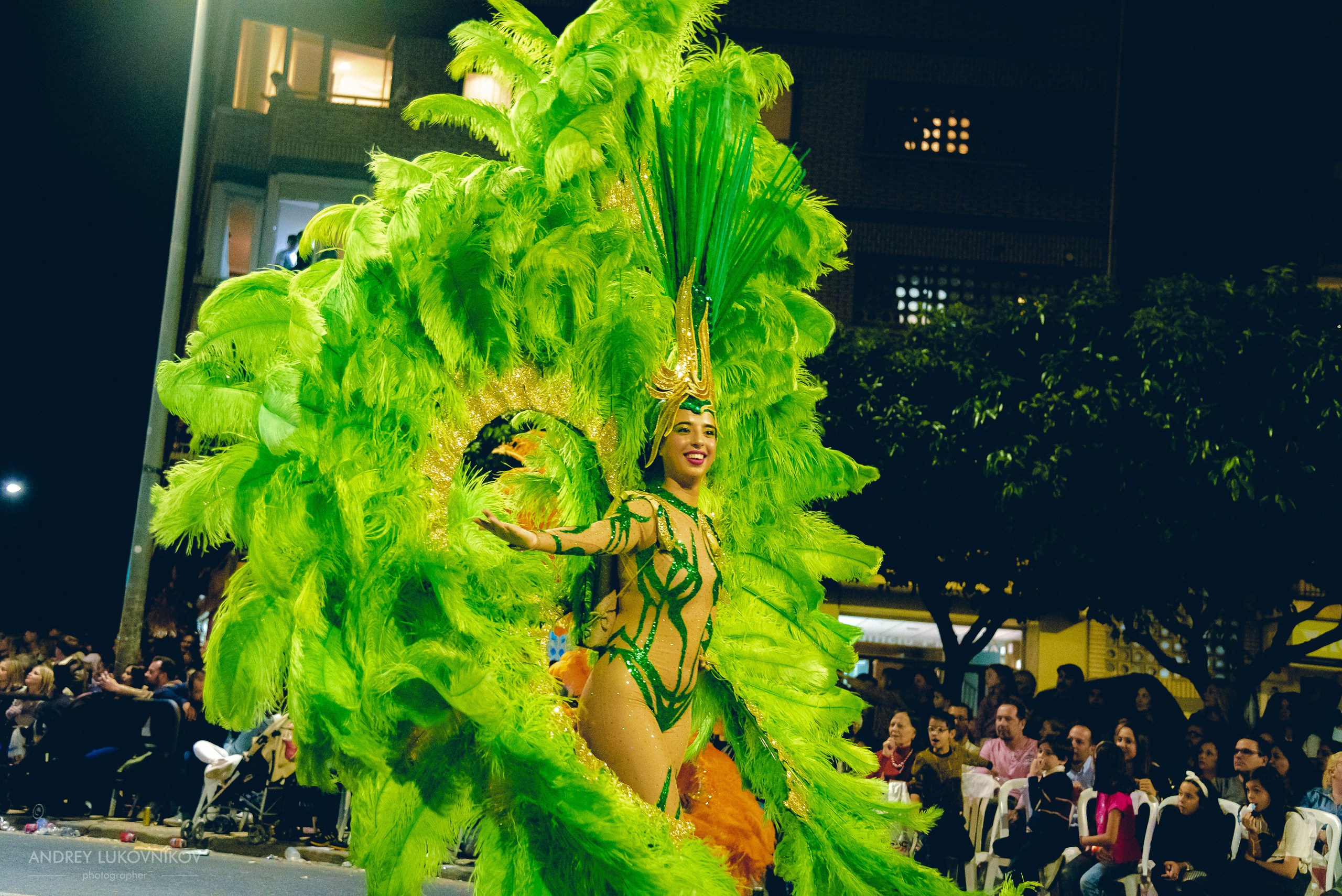 Photo report from the night carnival in Murcia | Reportage photographer Andrey Lukovnikov