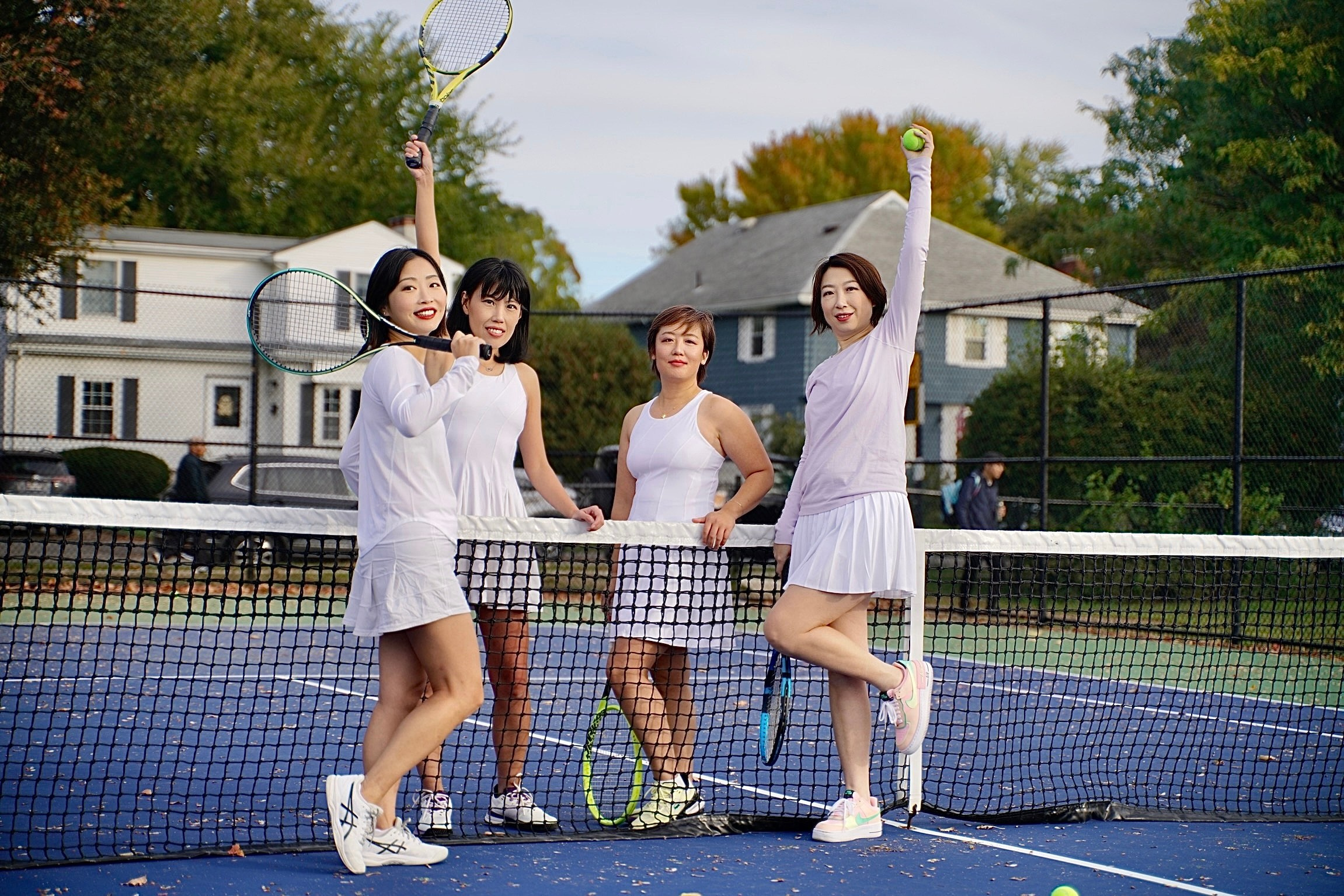 Tennis court. Stefanovich Photography | Boston, MA