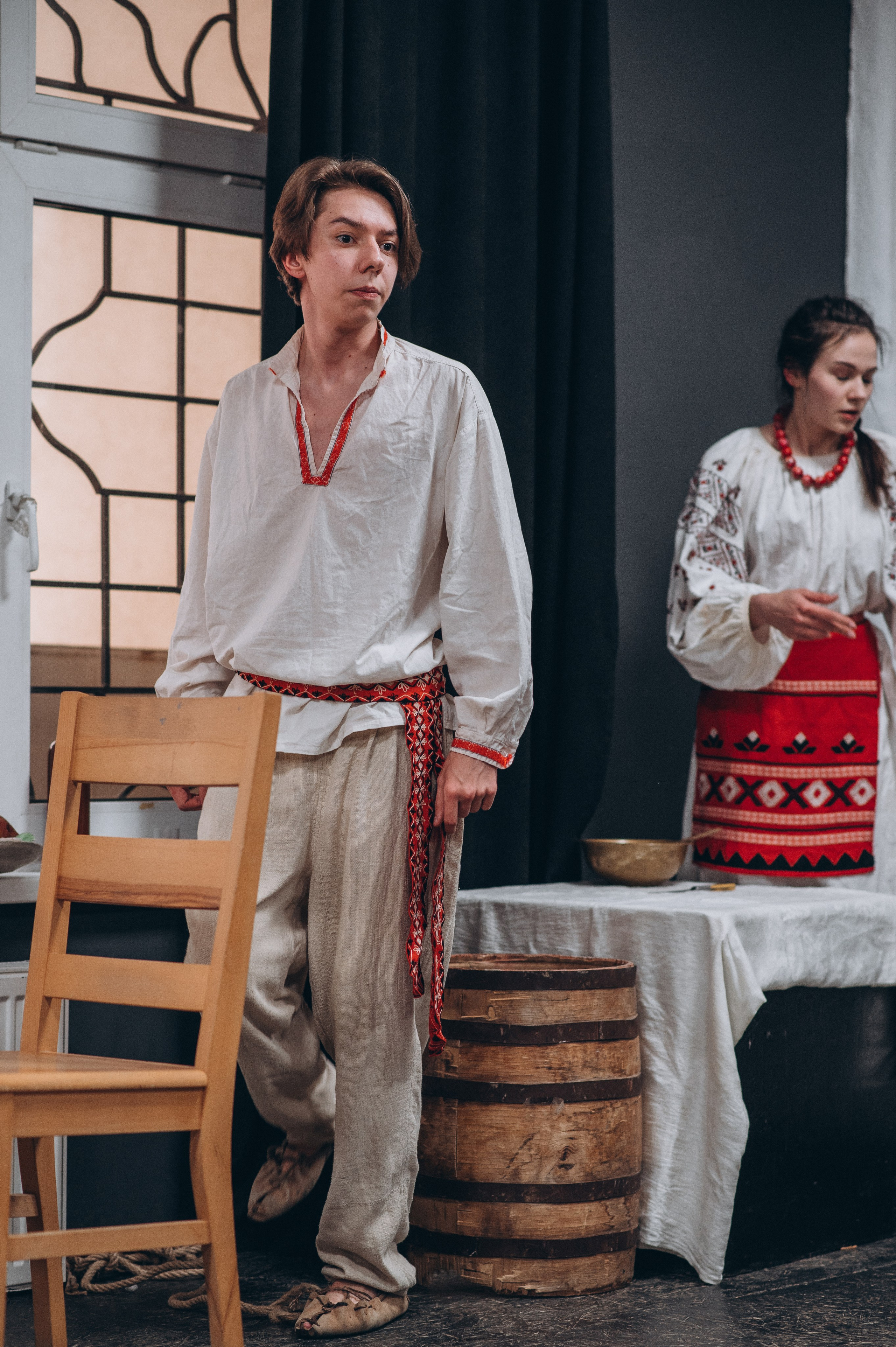 Вистава студентів Кайдашева сім’я. Фотограф Київ