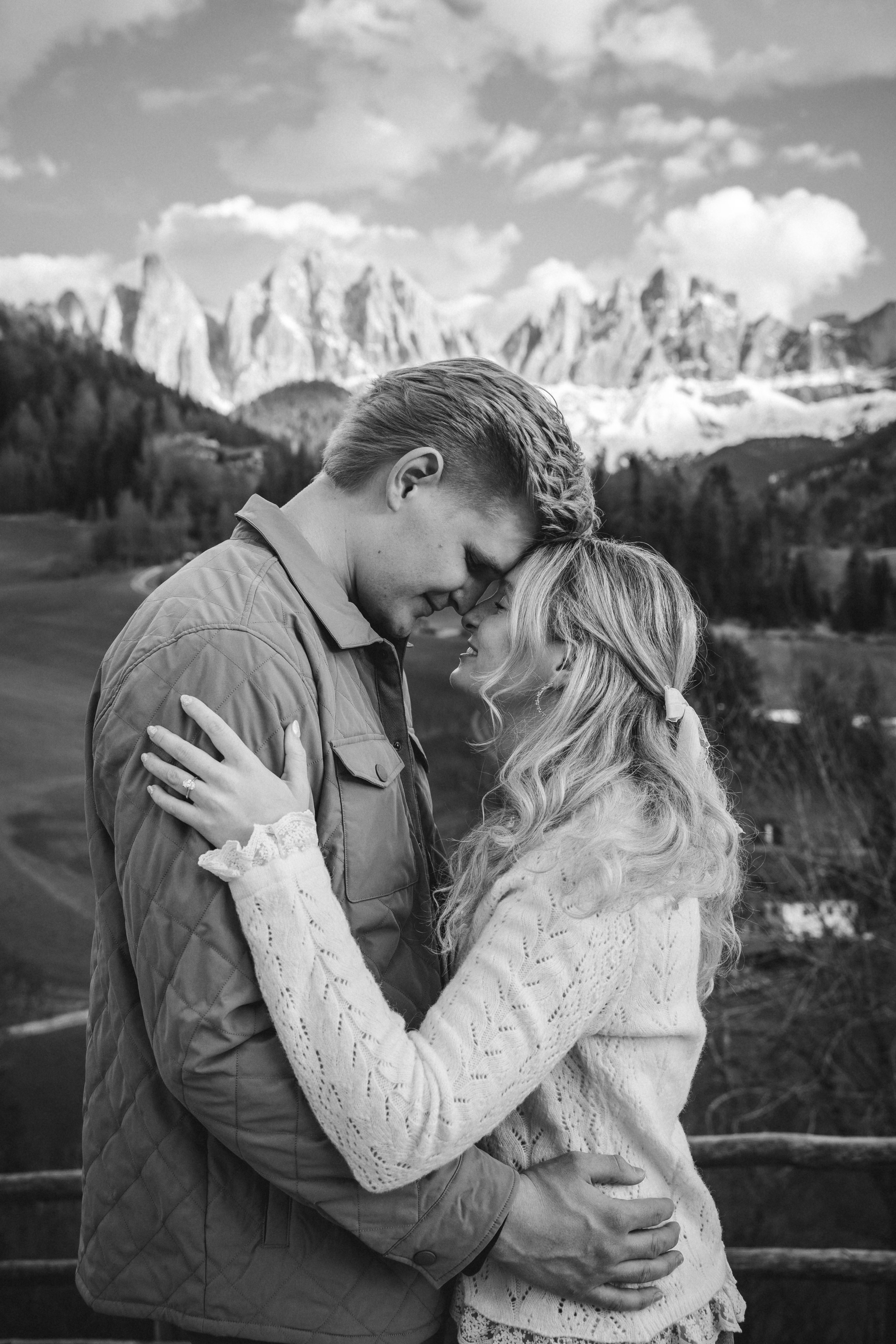 T & S (Dolomites, Italy). Marriage Proposal Photographer in Verona & Lake Garda | Diana Fedrigo