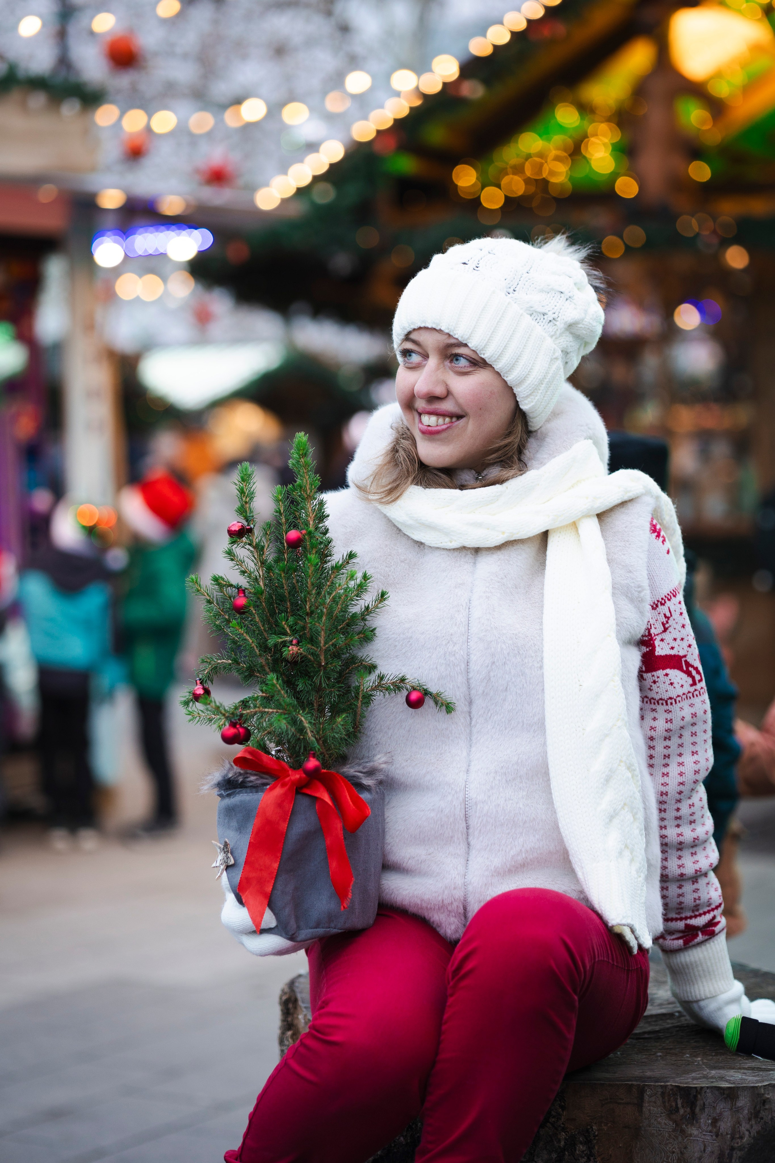 Nadja and Christmas. Photographer in Munich