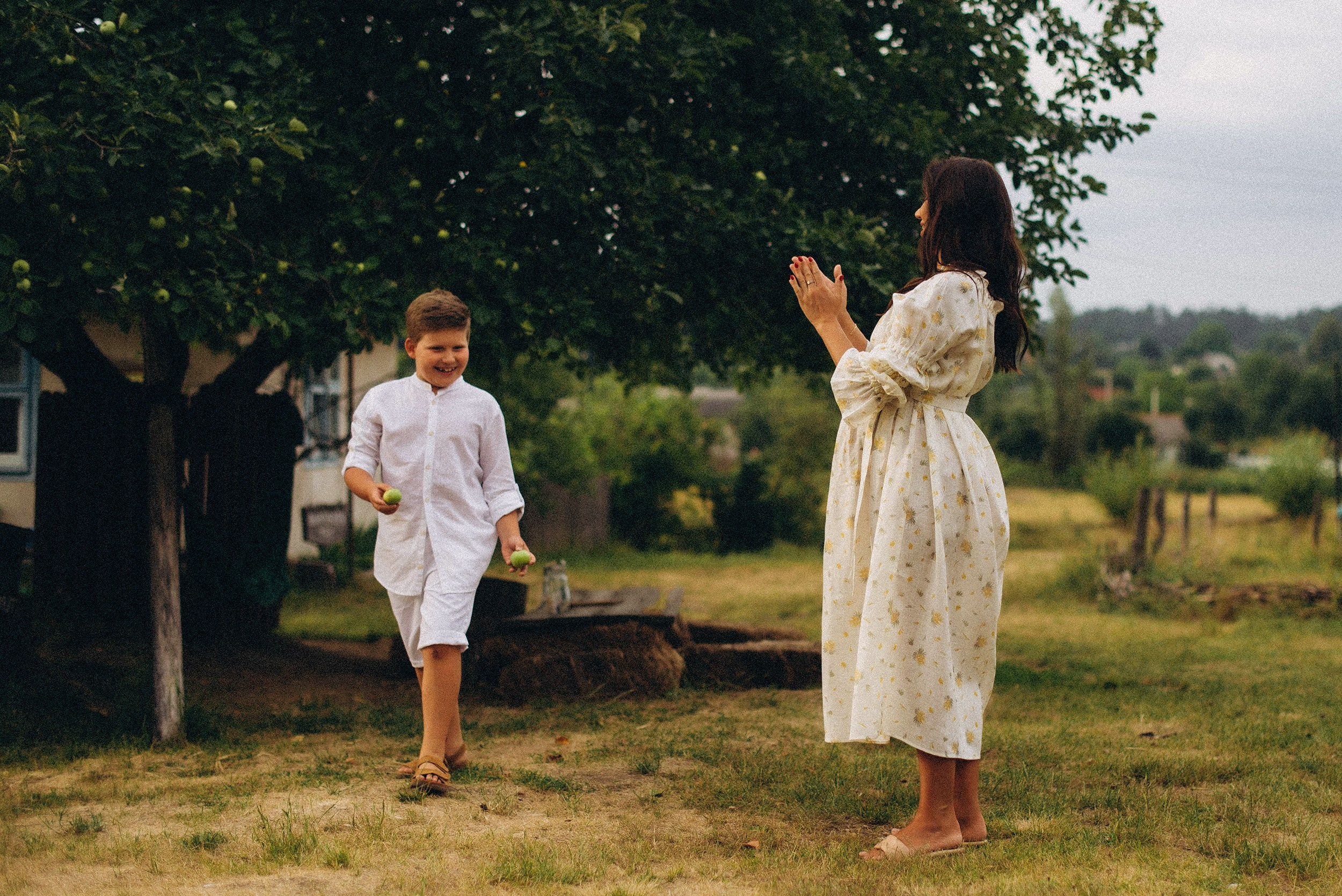 Беременность на природе. Семейный фотограф Лейпциг, Германия
