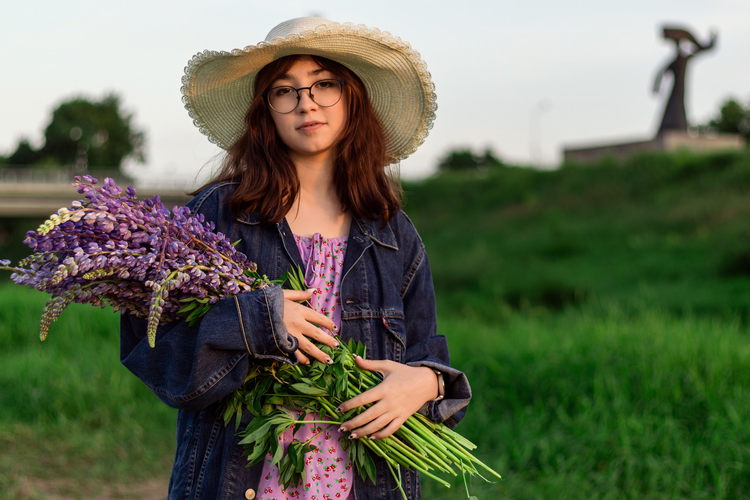 Фотосессия в люпинах. Фотограф / Даугавпилс / Ольга Антонова