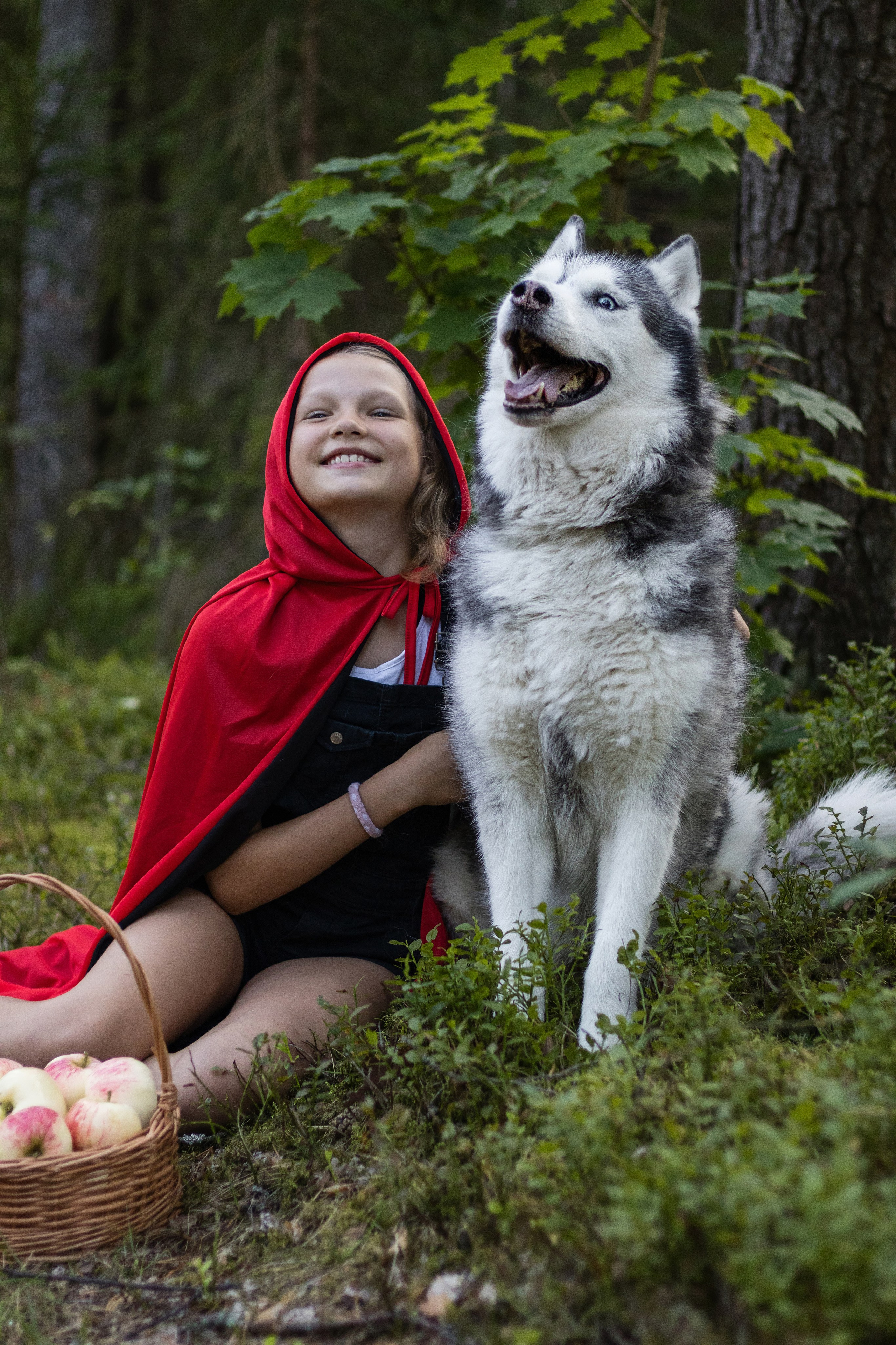 Фотосессия красная шапочка. Фотограф / Даугавпилс