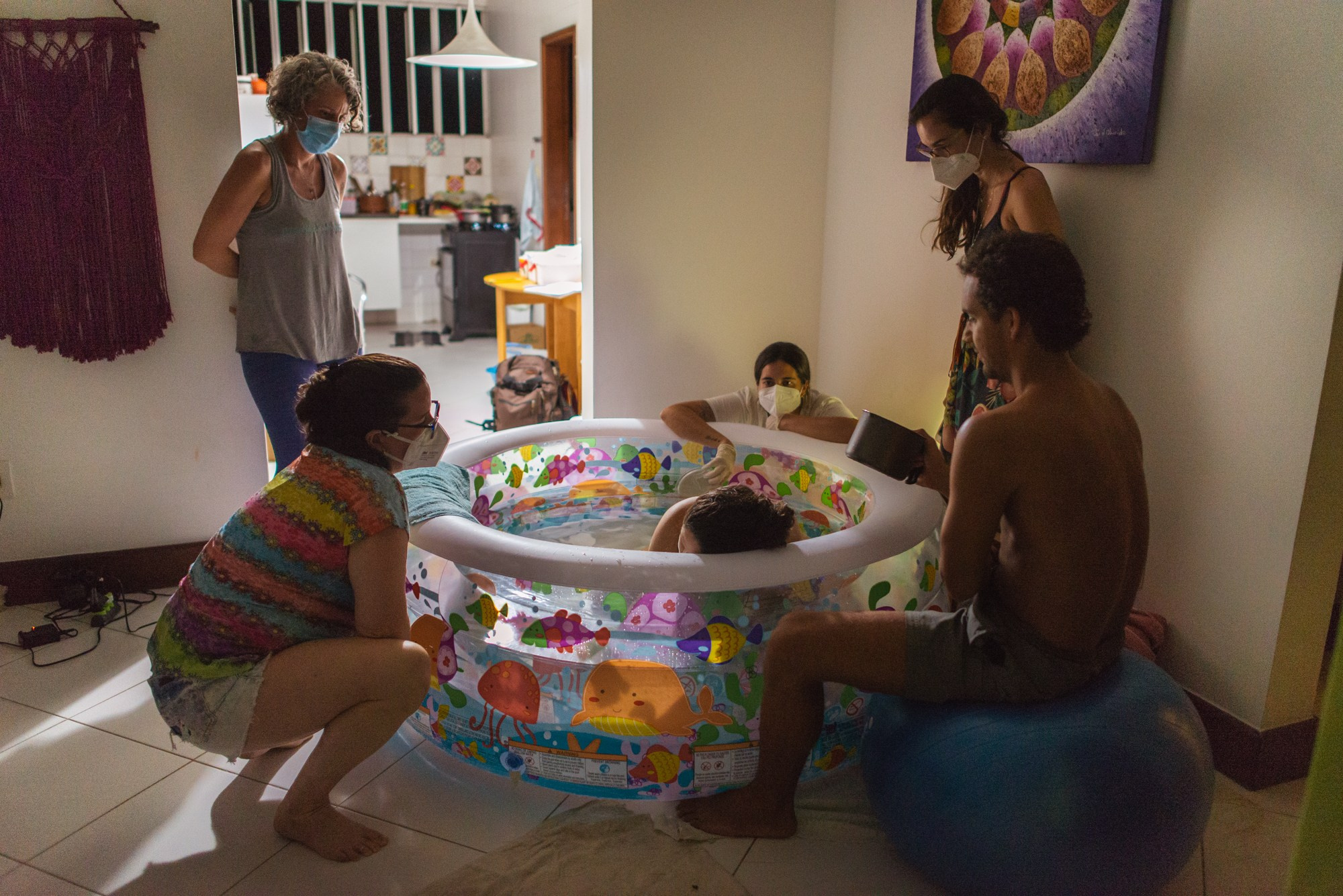 Nascer Beni. Água Carmim Fotografia