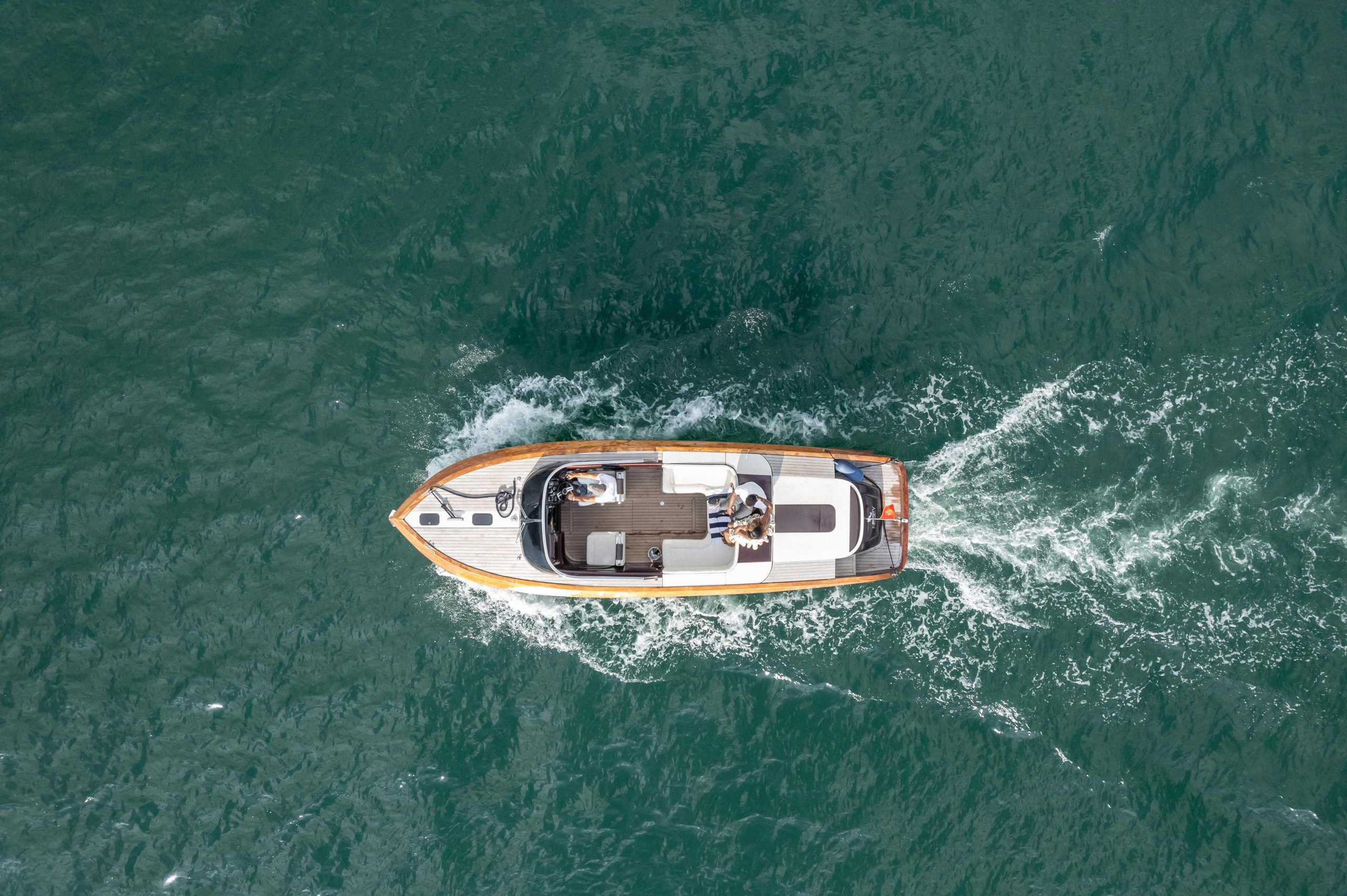 Boat tour from One&Only for the photoshoot