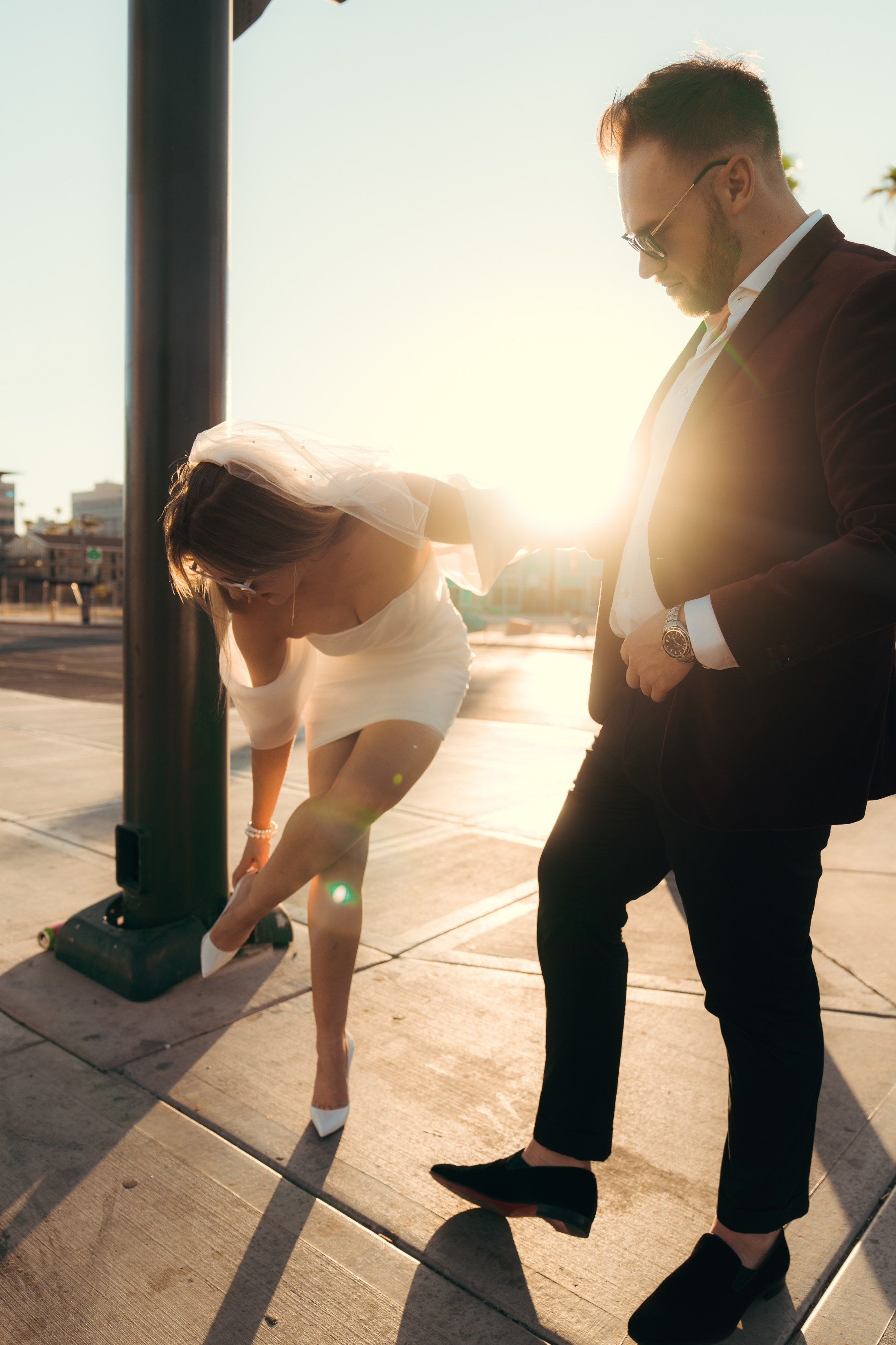 Madison&Ryan. Wedding & elopement photographer Viktoriya Kravtsov. Las Vegas