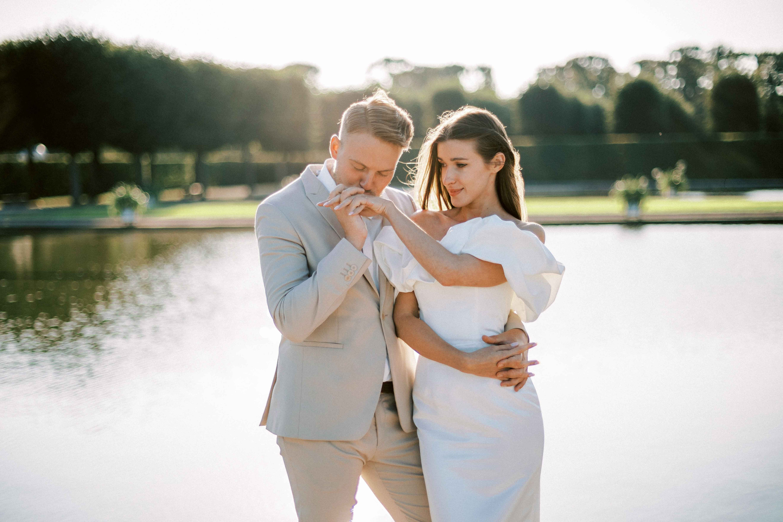 After Wedding Shoot at Sunset