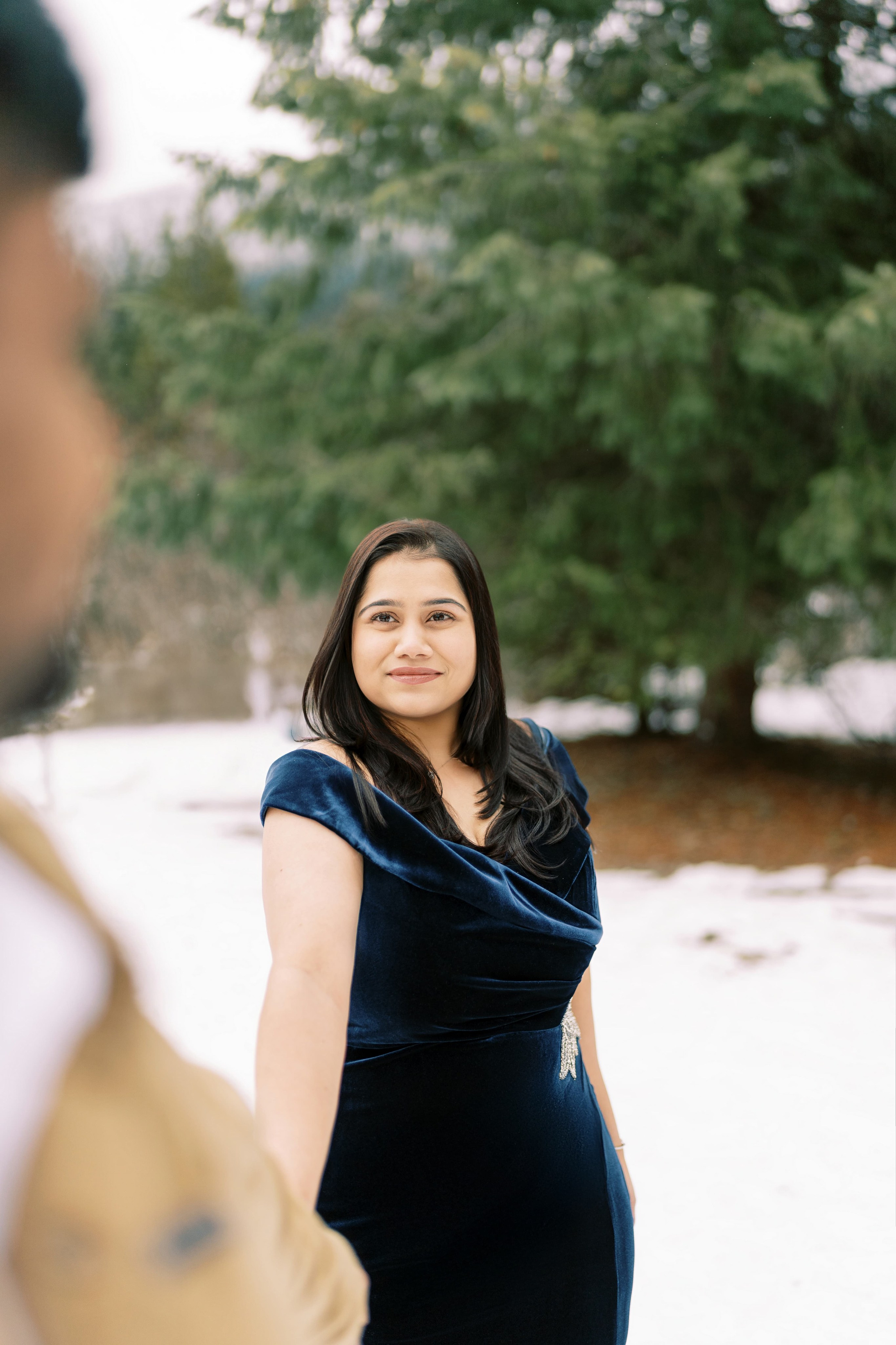 Engagement photoshoot. Date & TJ. Gold Creek Pond. December 2024. EVAN ARISTOV WEDDING PHOTOGRAPHY — Seattle Wedding Photographer