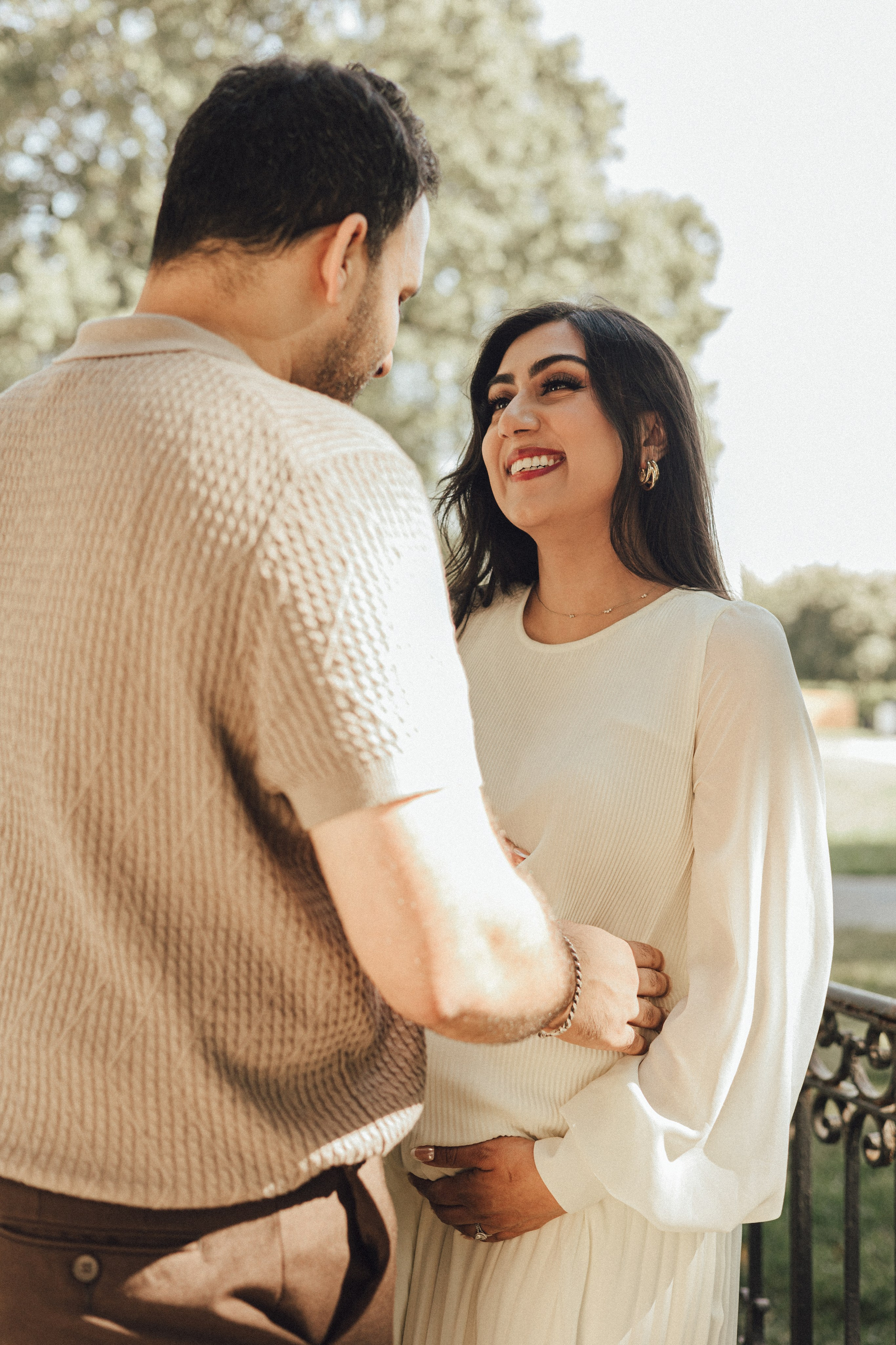 Baby Rahman Announcement. Sara Eulalia | Virginia Photographer