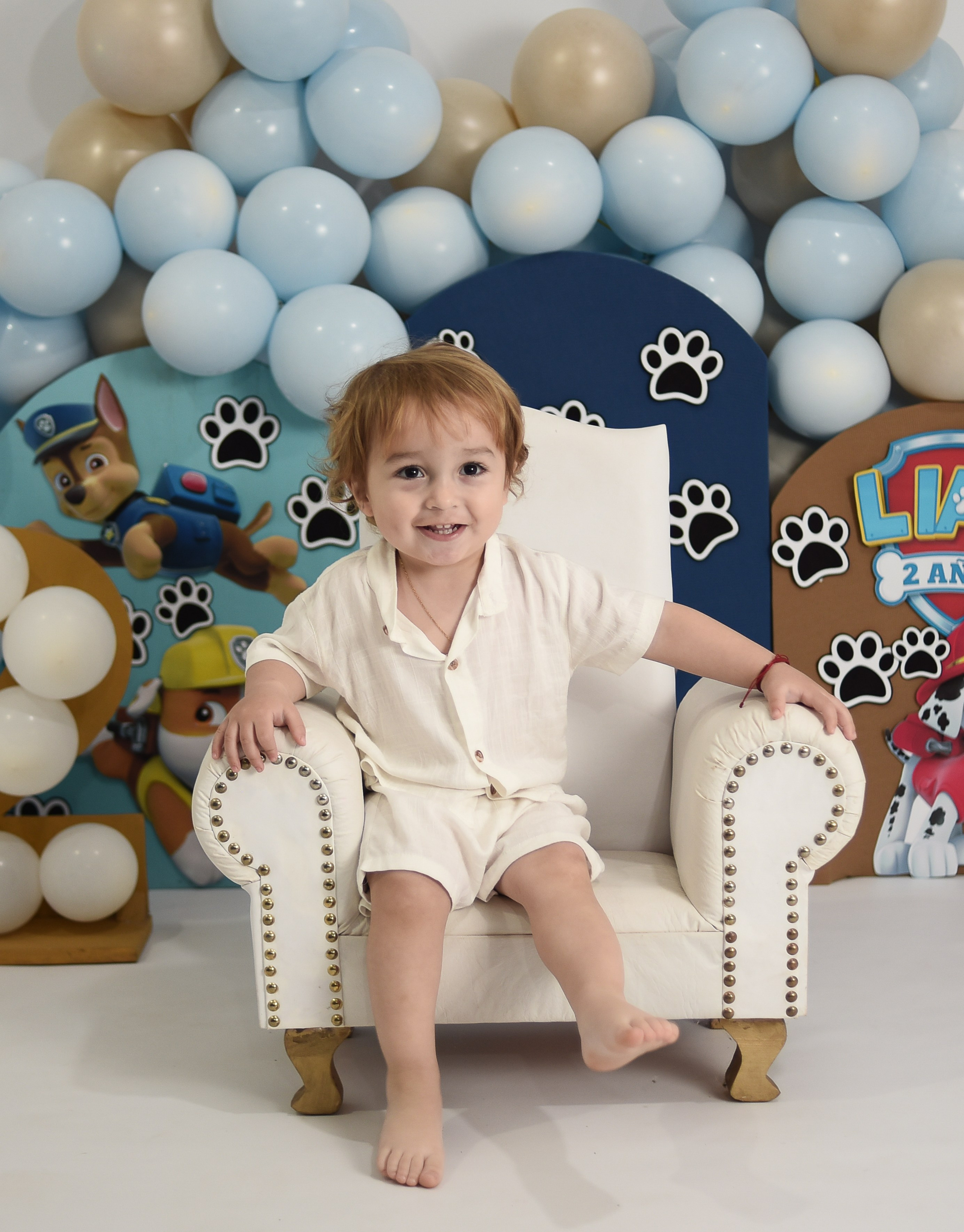 Liam 2do año. Temática Pou Patrol. Fotografo de casamiento en misiones y fotógrafo de familia  Posadas