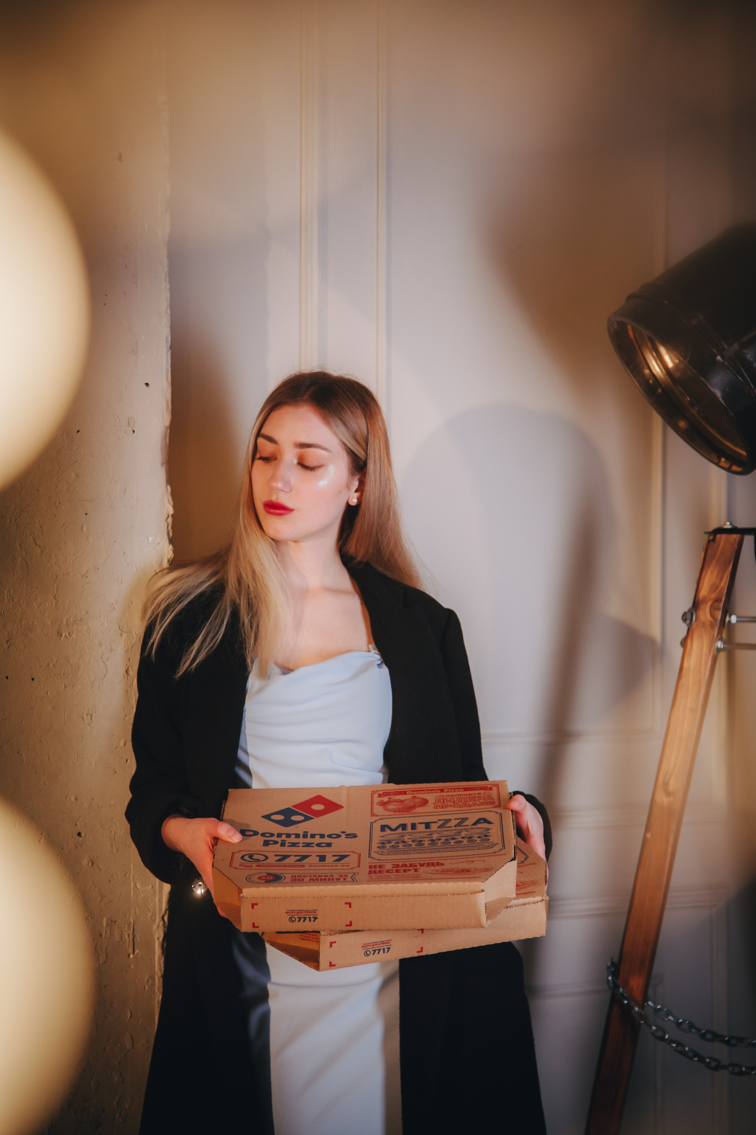 Pizza&Glam | Photoshoot for Domino’s Pizza. Photographer in Los Angeles. Julia Ishmuratova