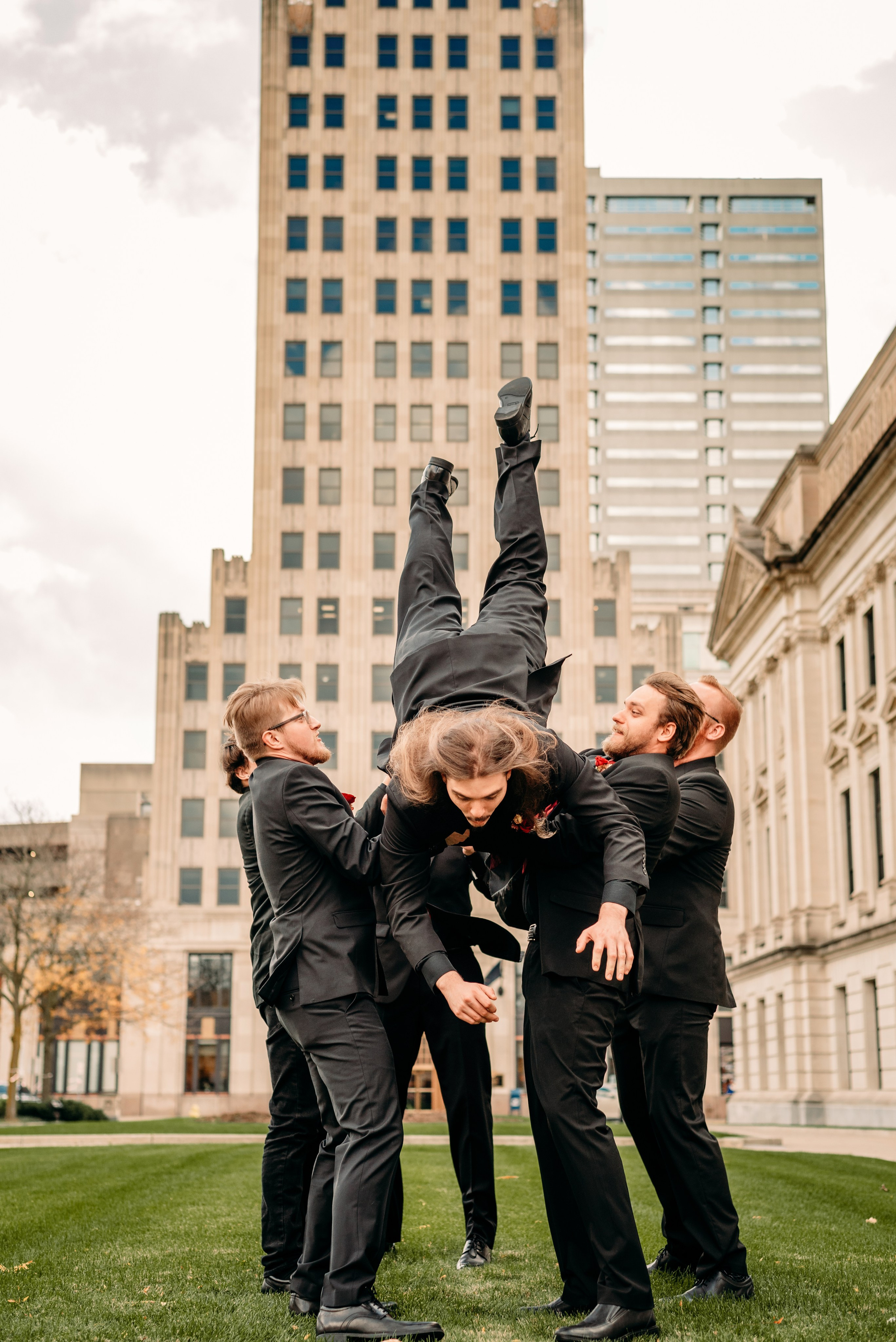 Bold & Dramatic Wedding at The Paper Mill on The Landing | Fort Wayne Wedding Photographer. Alexandria Danielle Photography | Fort Wayne & Indianapolis Wedding Photographer
