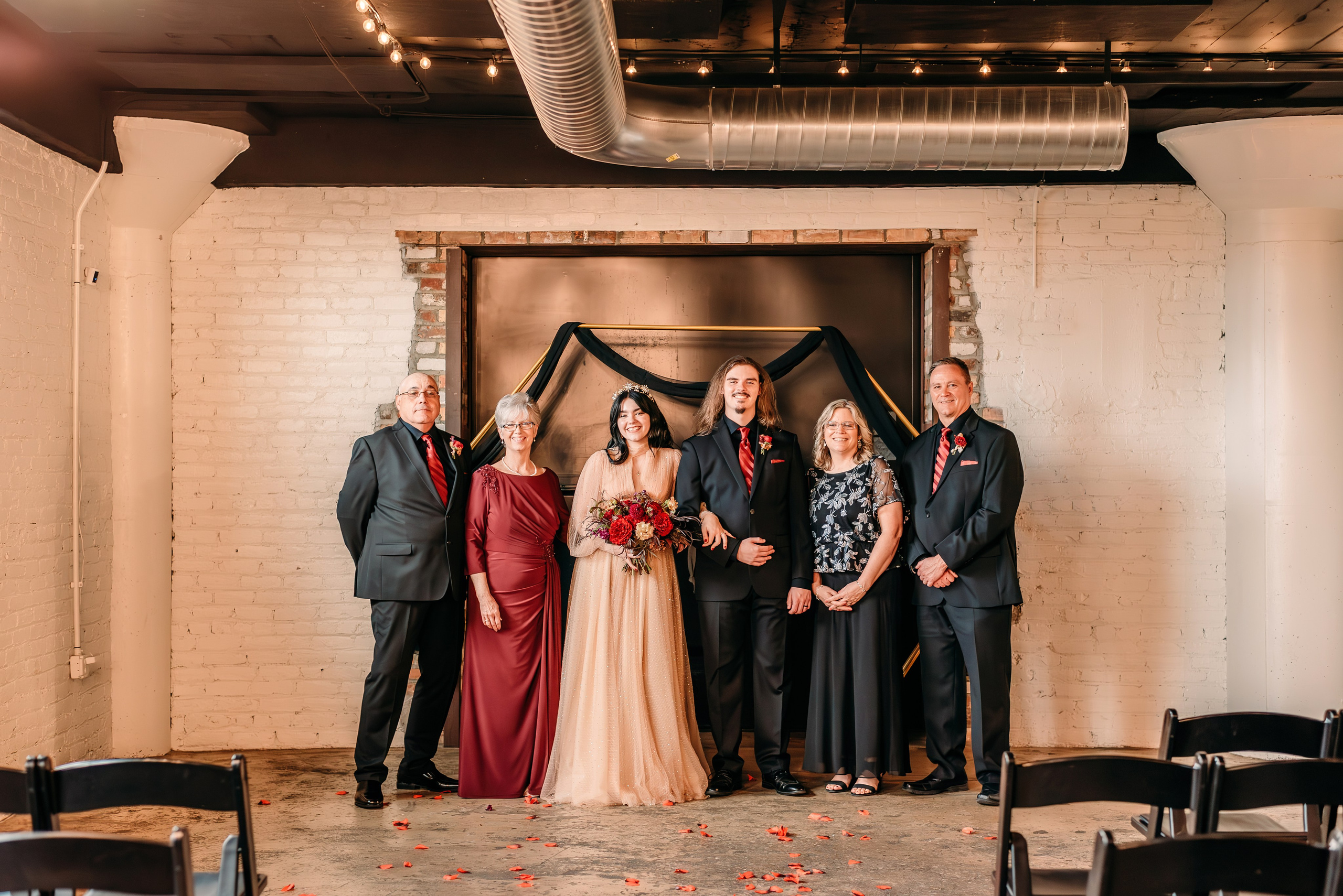 Bold & Dramatic Wedding at The Paper Mill on The Landing | Fort Wayne Wedding Photographer. Alexandria Danielle Photography | Fort Wayne & Indianapolis Wedding Photographer