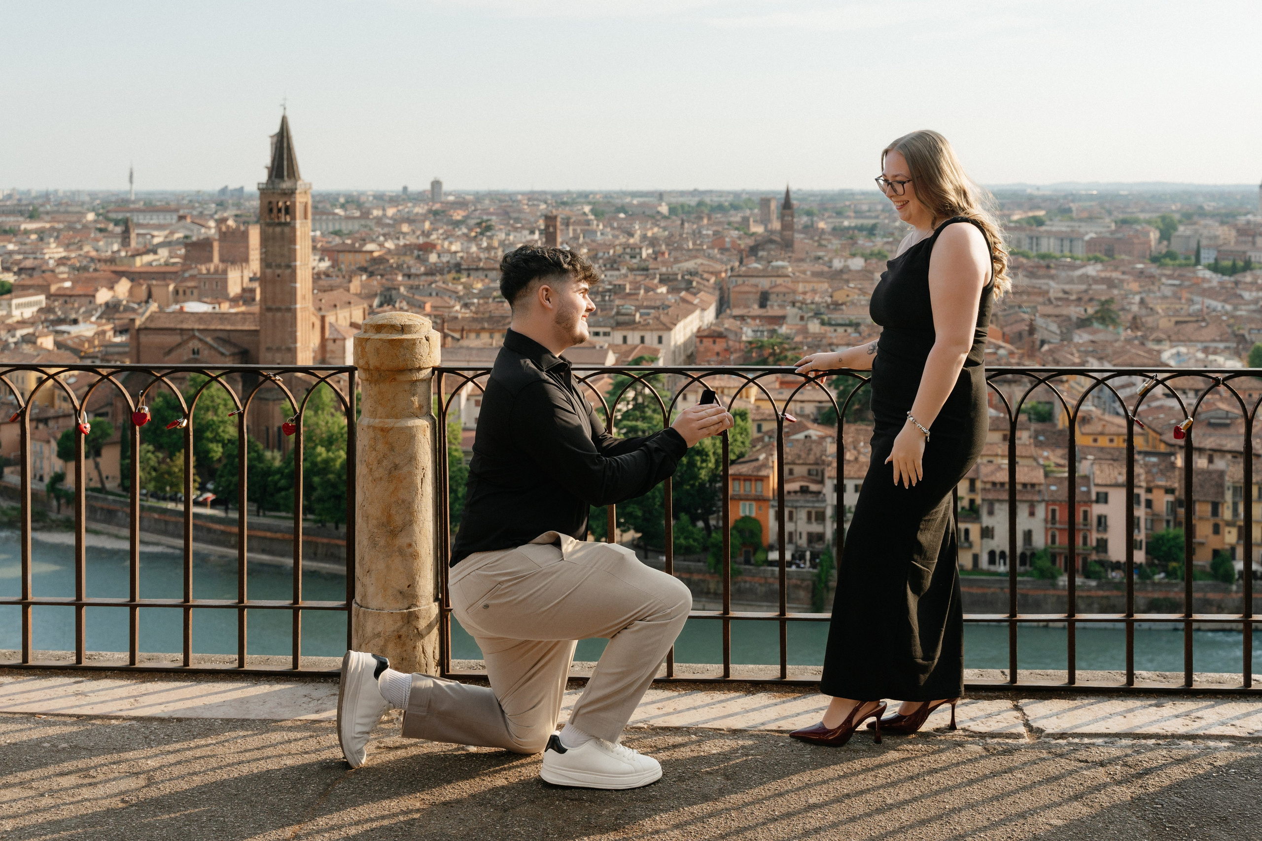 A & A (Castel San Pietro, Verona, Italy). Marriage Proposal Photographer in Verona, Lake Garda and Dolomites| Diana Fedrigo