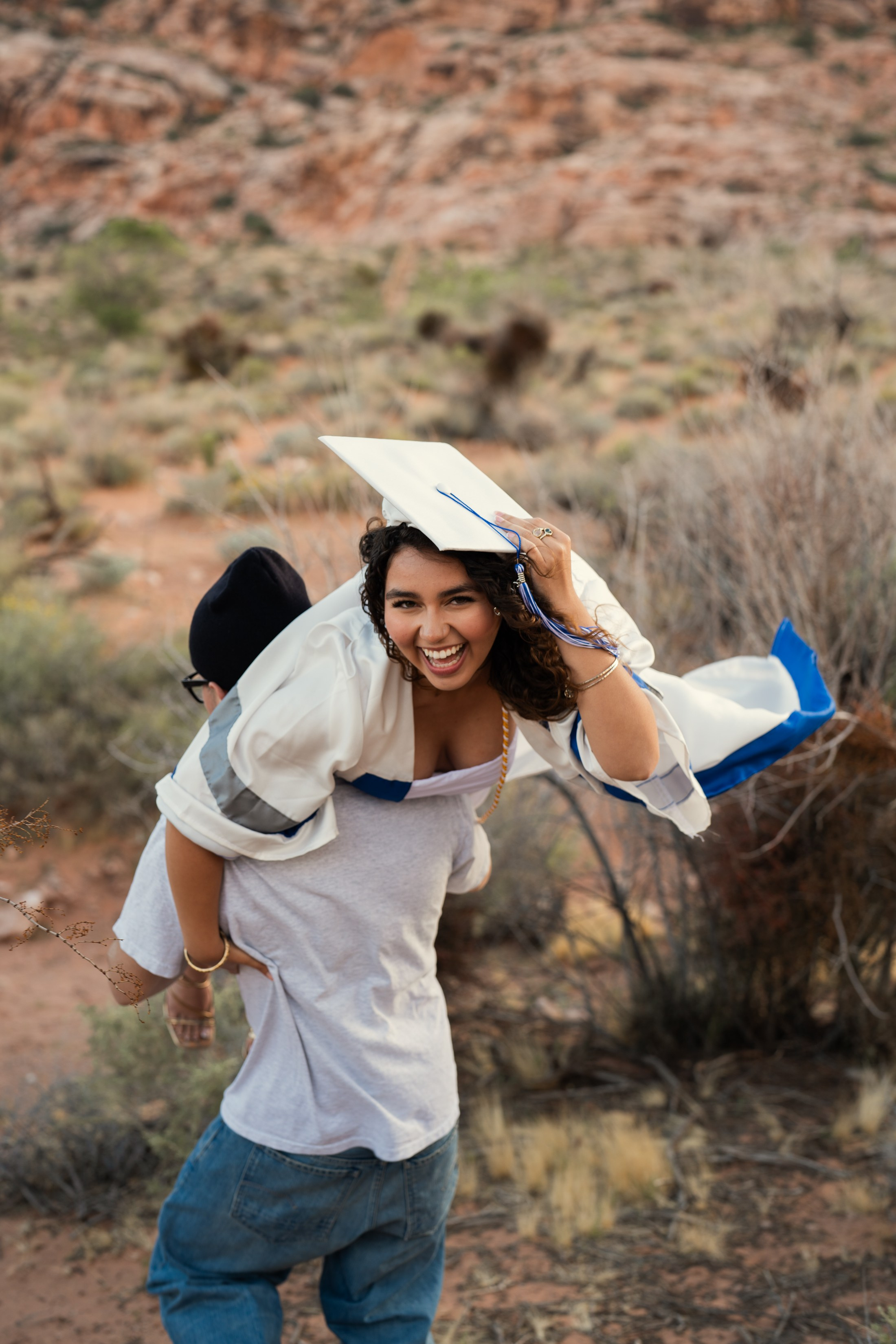 Gabriela. Graduation. Wedding & elopement photographer Viktoriya Kravtsov. Las Vegas