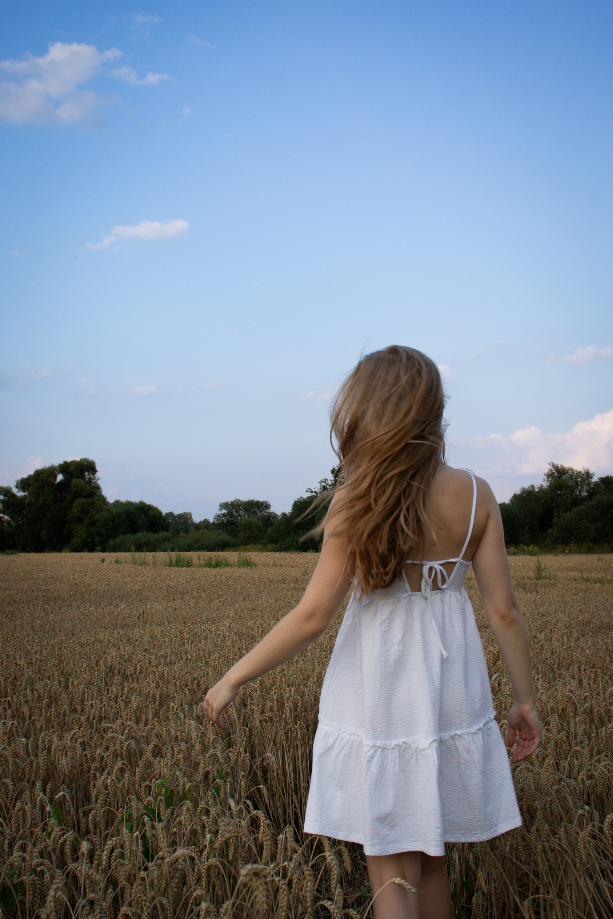 Поле | Настя. Фотограф Лейпциг