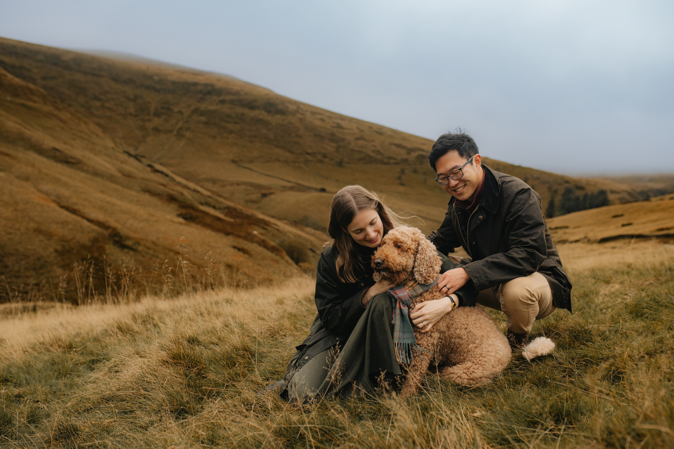 L & C in Peak District. Tania Gandrabur, photographer in West Midlands, England
