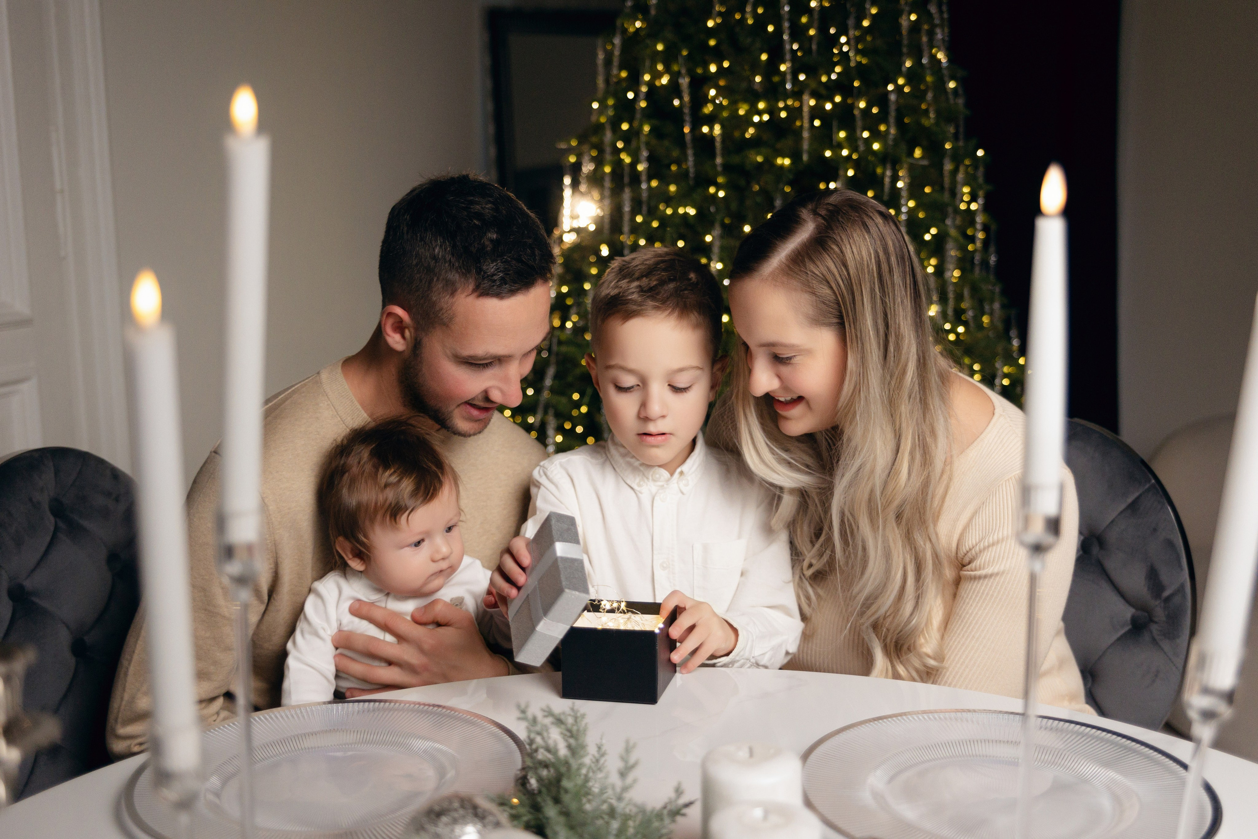 Vánoční focení 2025. Fotografka Andrea Hlaváčová / Karlovarský kraj / Karlovy Vary Sokolov
