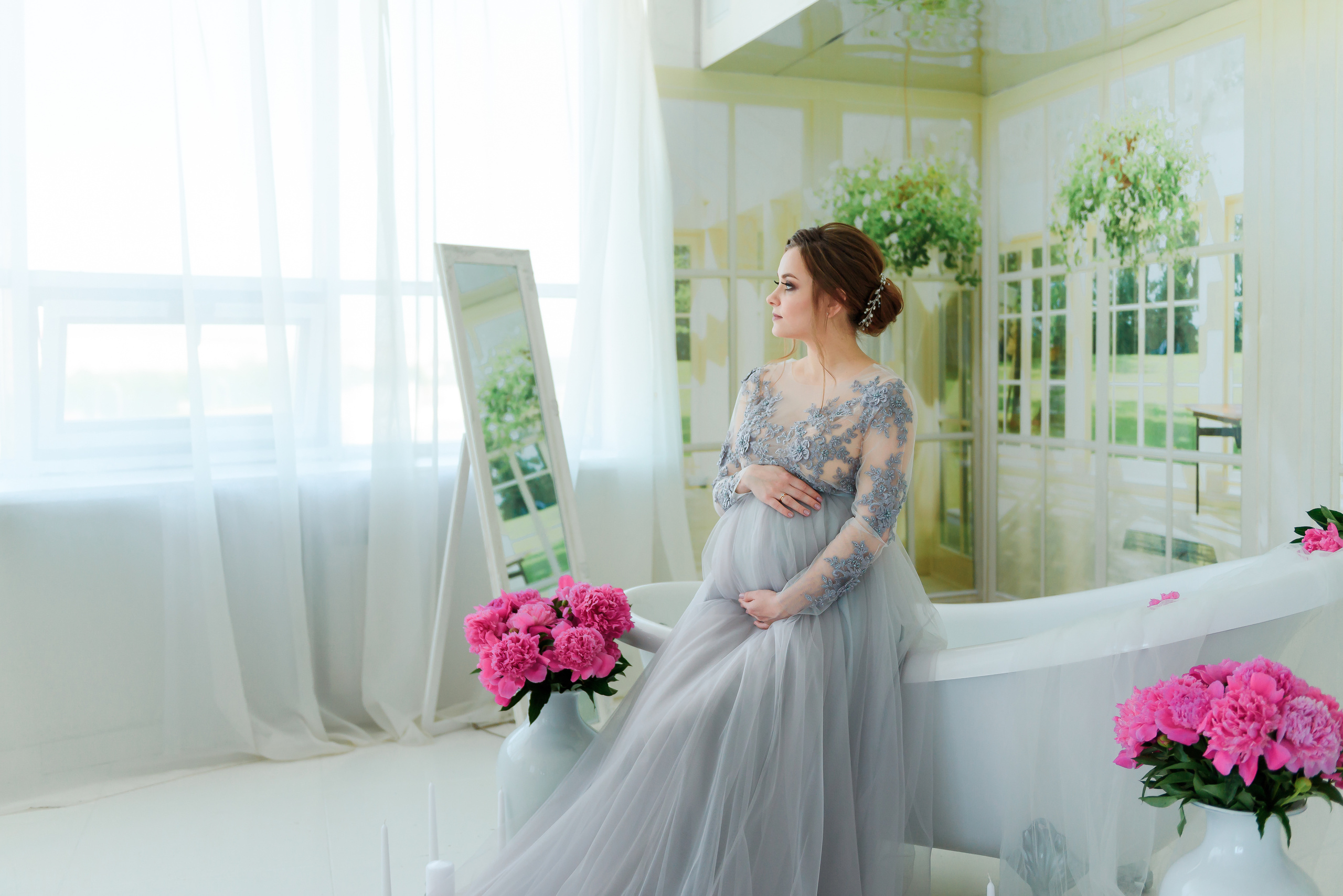 Беременность. Семейный фотограф и фотограф новорожденных в Вильнюсе Ирина Беленкевич