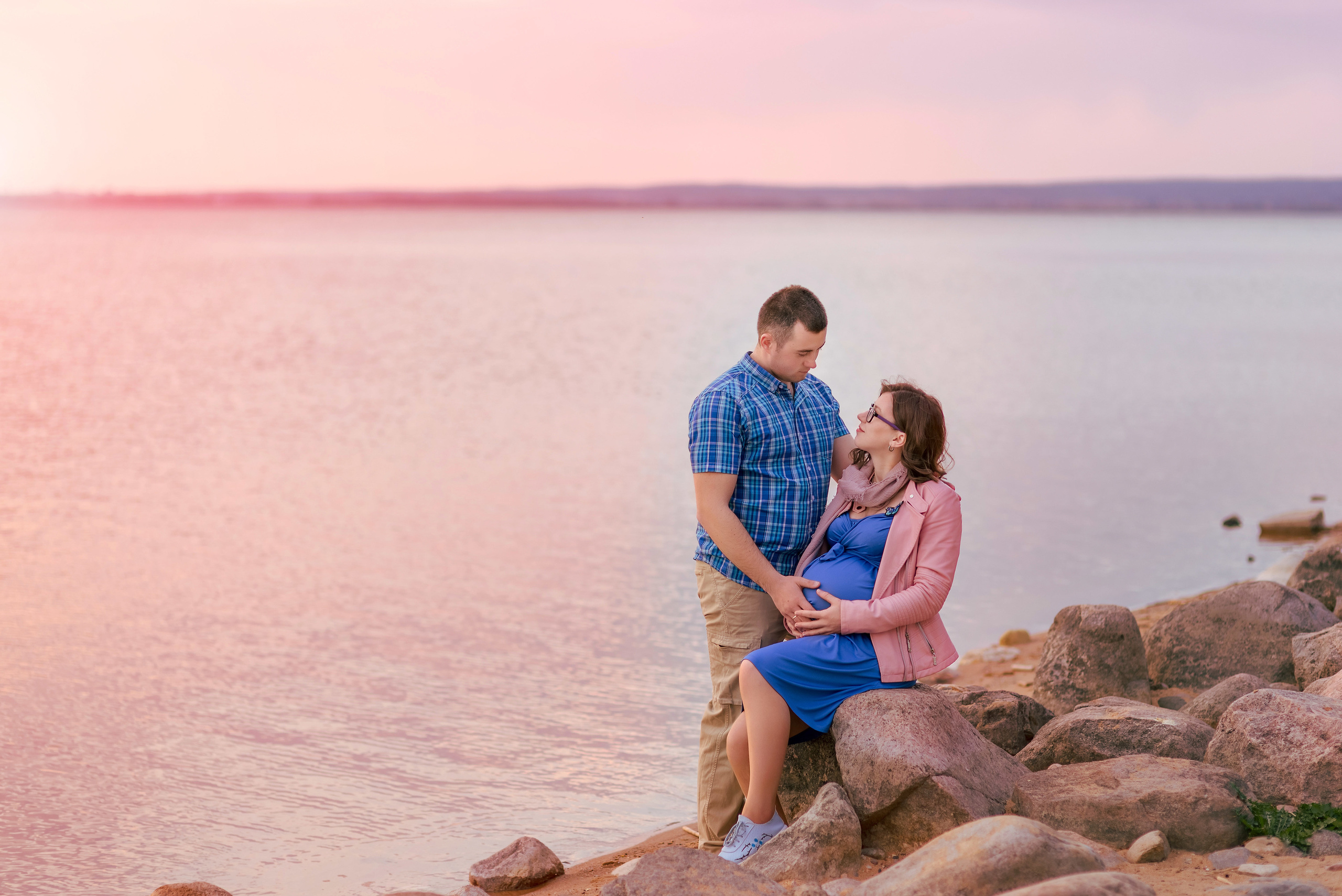 Беременность. Семейный фотограф и фотограф новорожденных в Вильнюсе Ирина Беленкевич