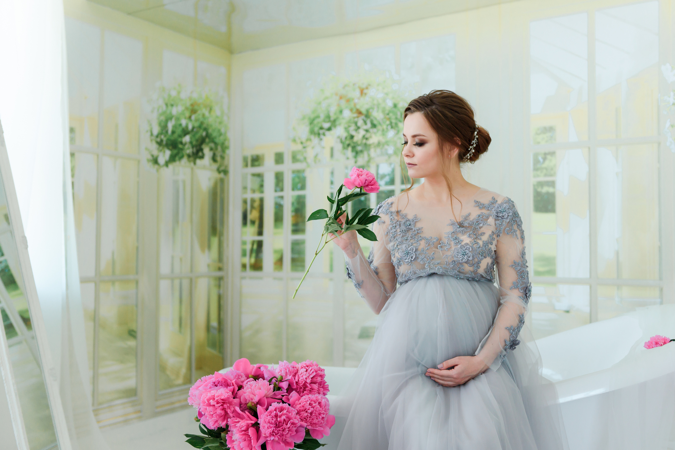 Беременность. Семейный фотограф и фотограф новорожденных в Вильнюсе Ирина Беленкевич