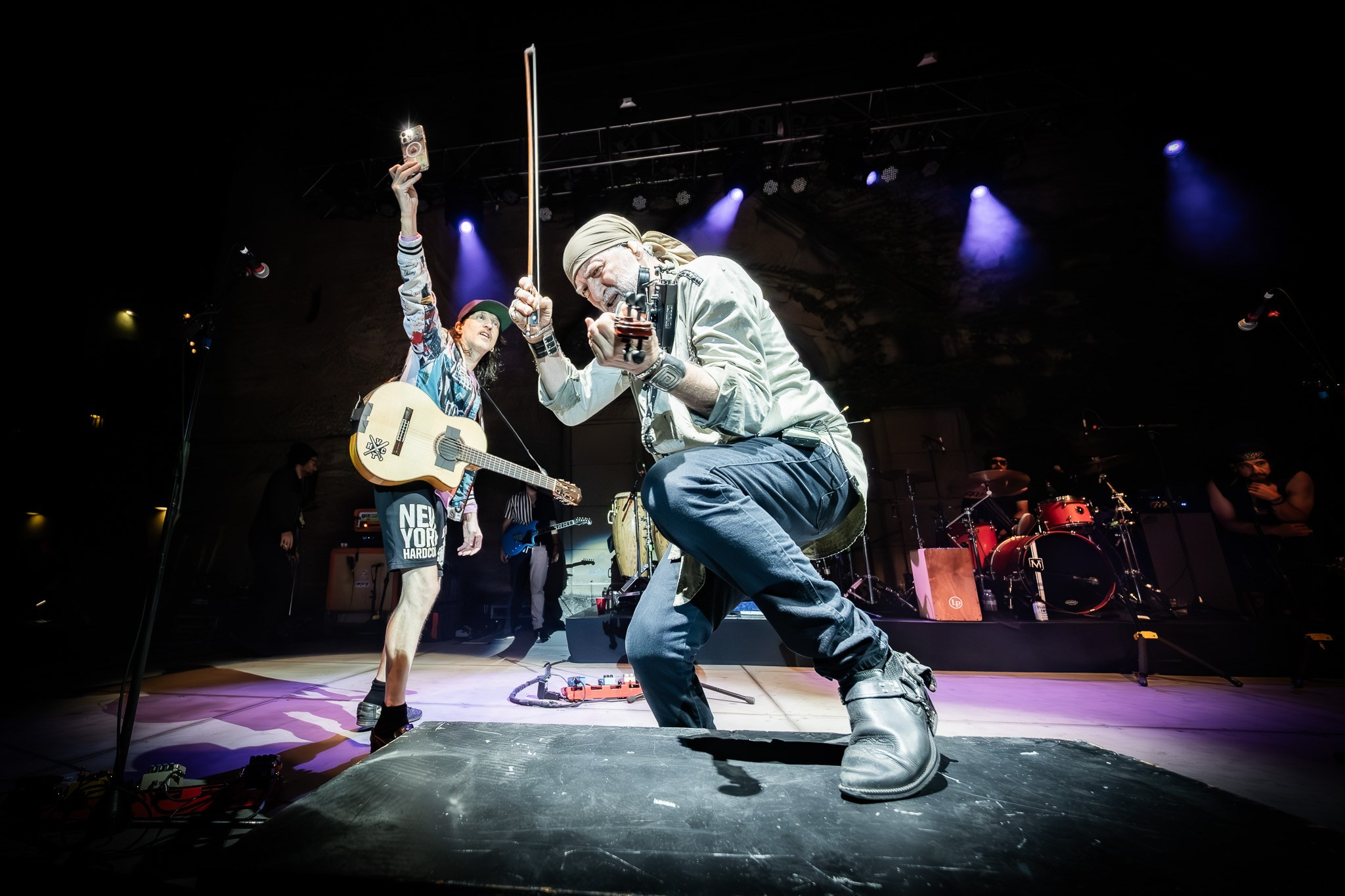 GOGOL BORDELLO / SARATOGA / CA. Reportage concert portrait photography in the San Francisco Bay Area