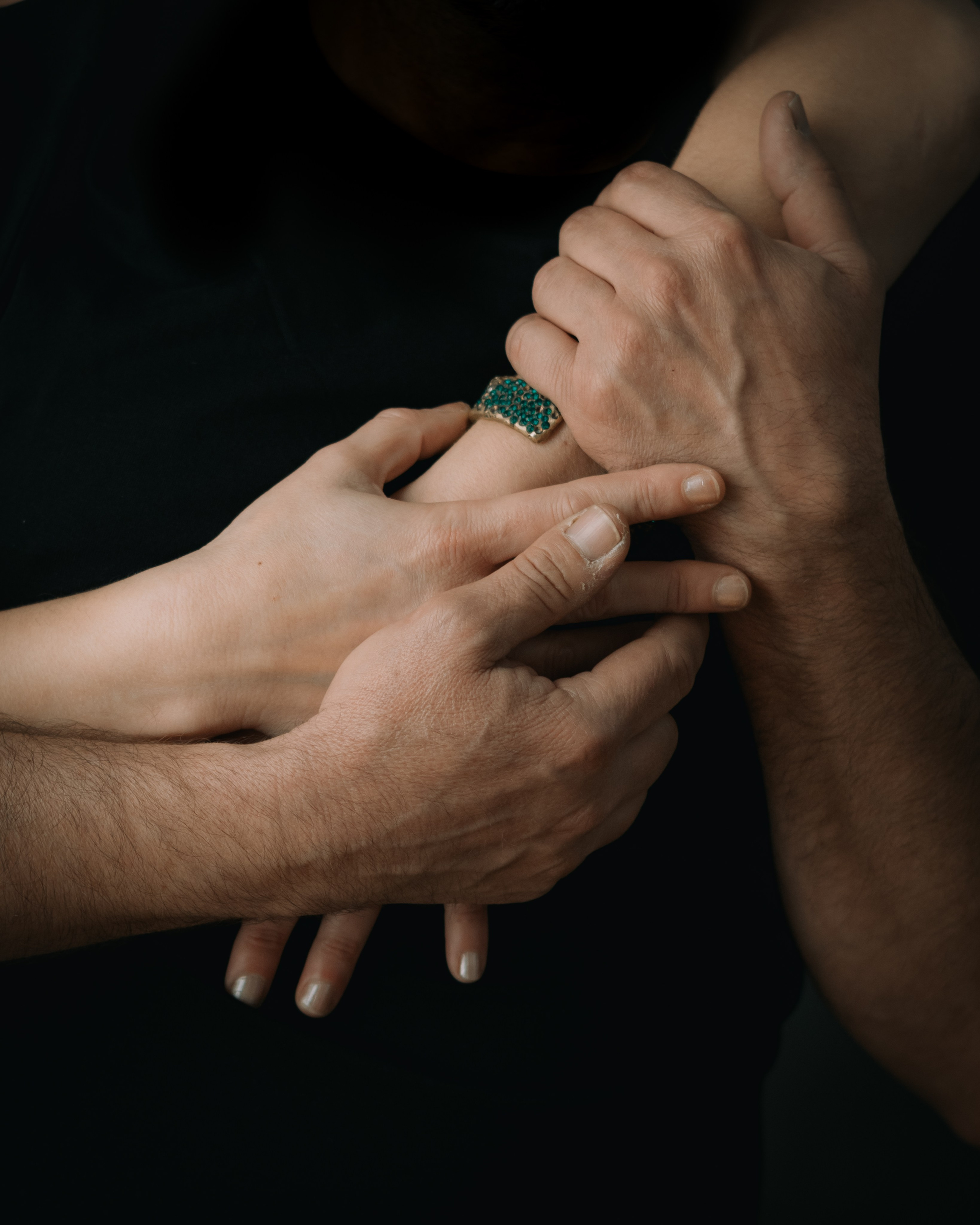 ANA and PEDRO. Studio. Anastasiia Antoniuk portrait, family and couple photographer, Portugal