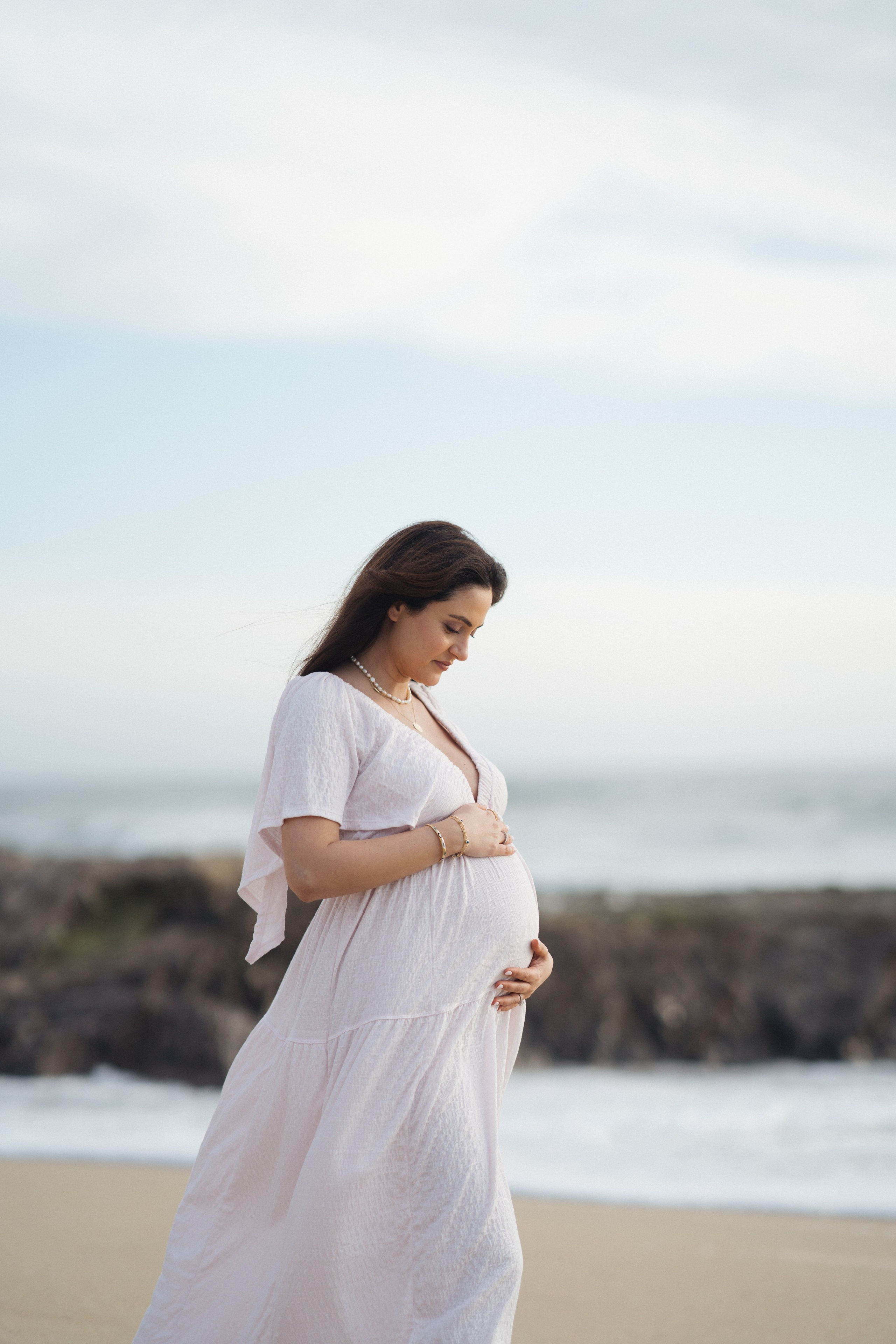 Gizem Maternity Session at Half Moon Bay. Soulo Photography | San Francisco Bay Area Based Photographer