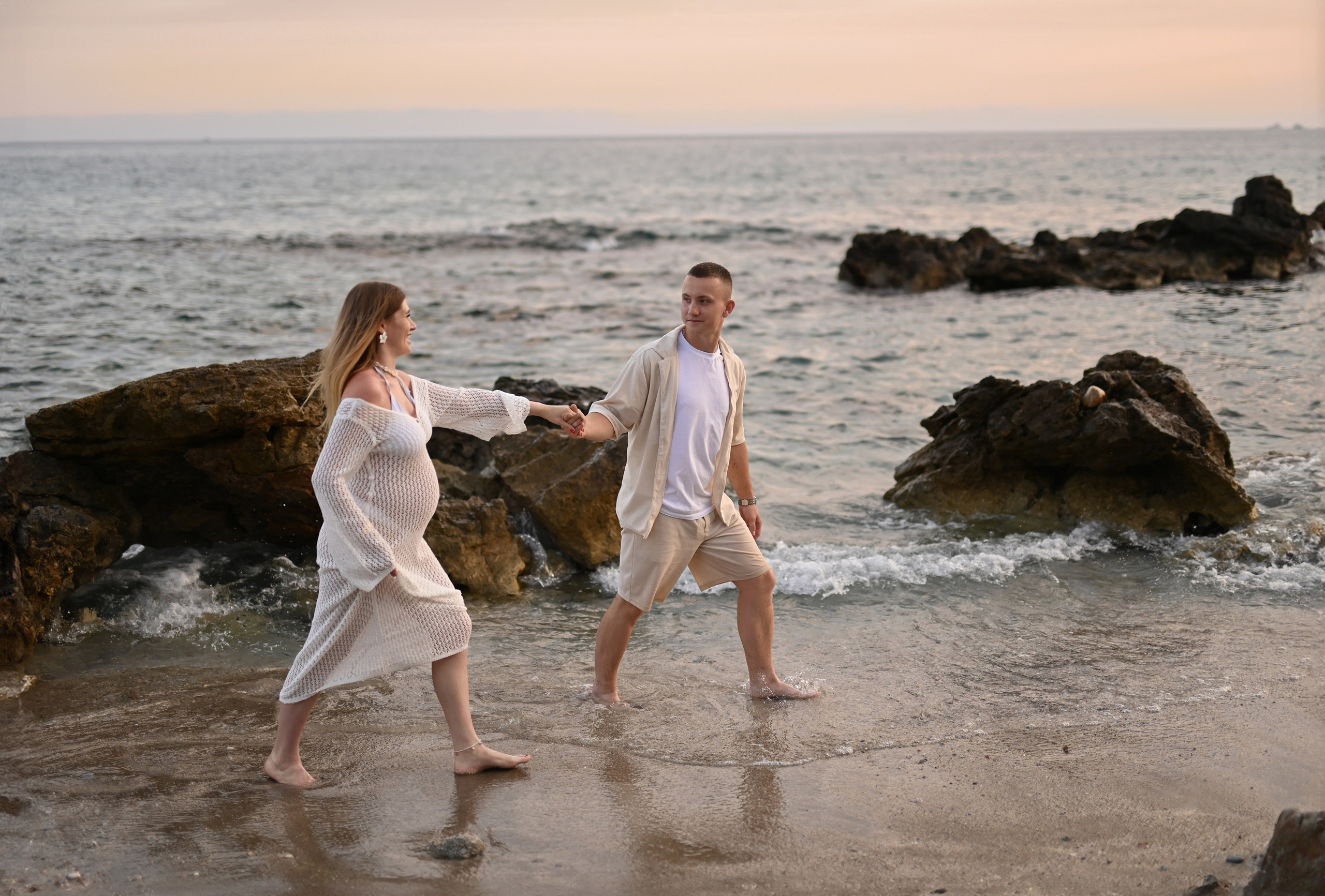 Съемка беременности. Фотограф в Алании (Аланье), Сиде, Манавгате. Турция