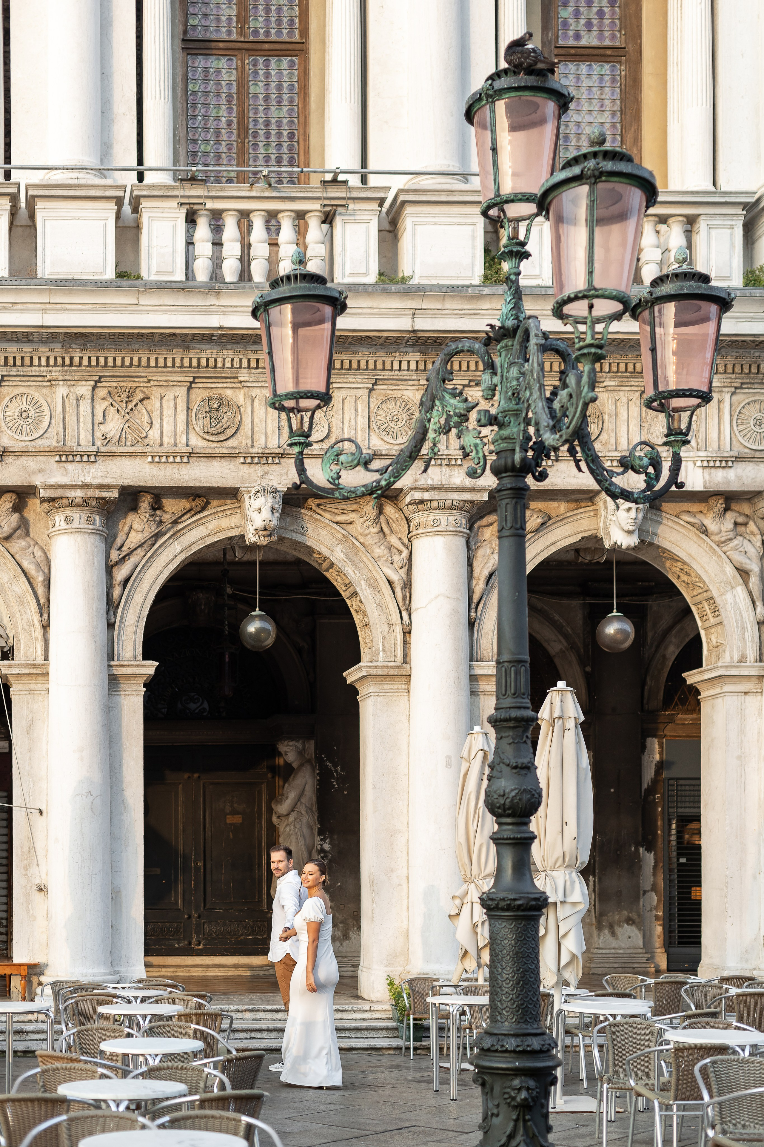 Emi and family at sunset
