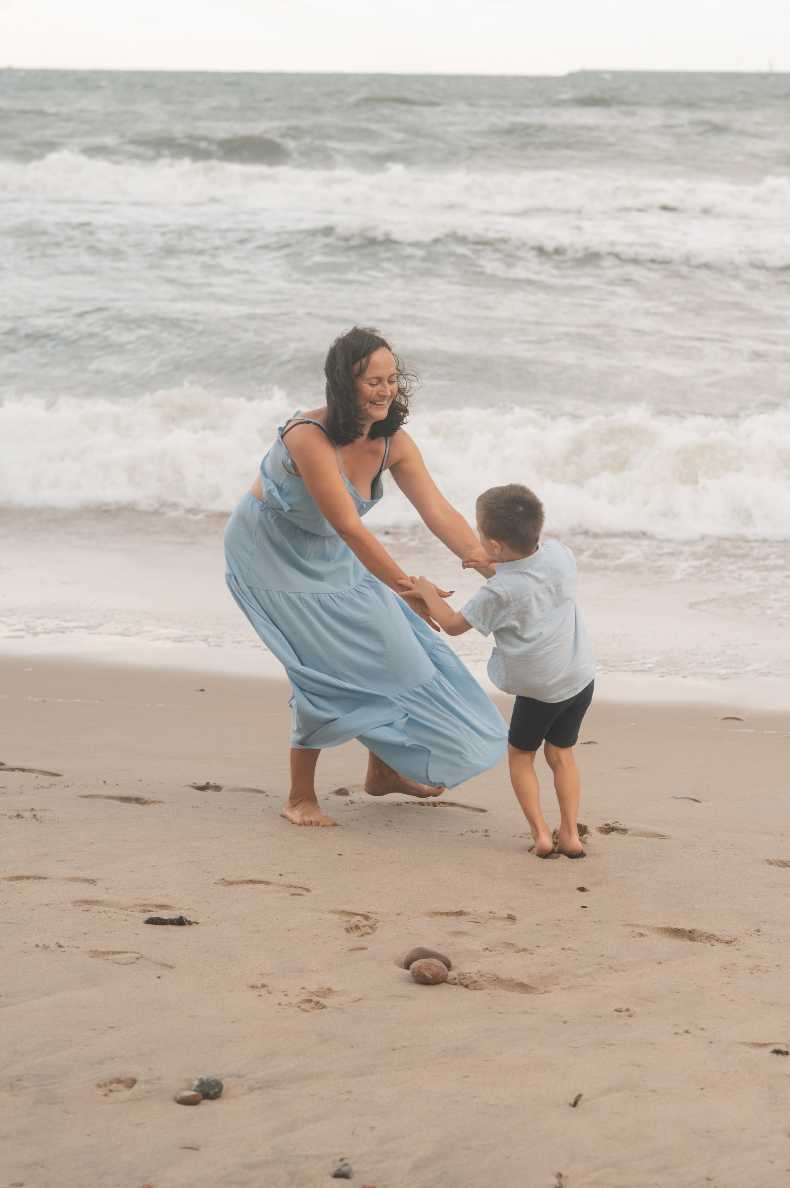 Фотосессия на море с детьми. Фотограф в Калининграде Анна Пошкус