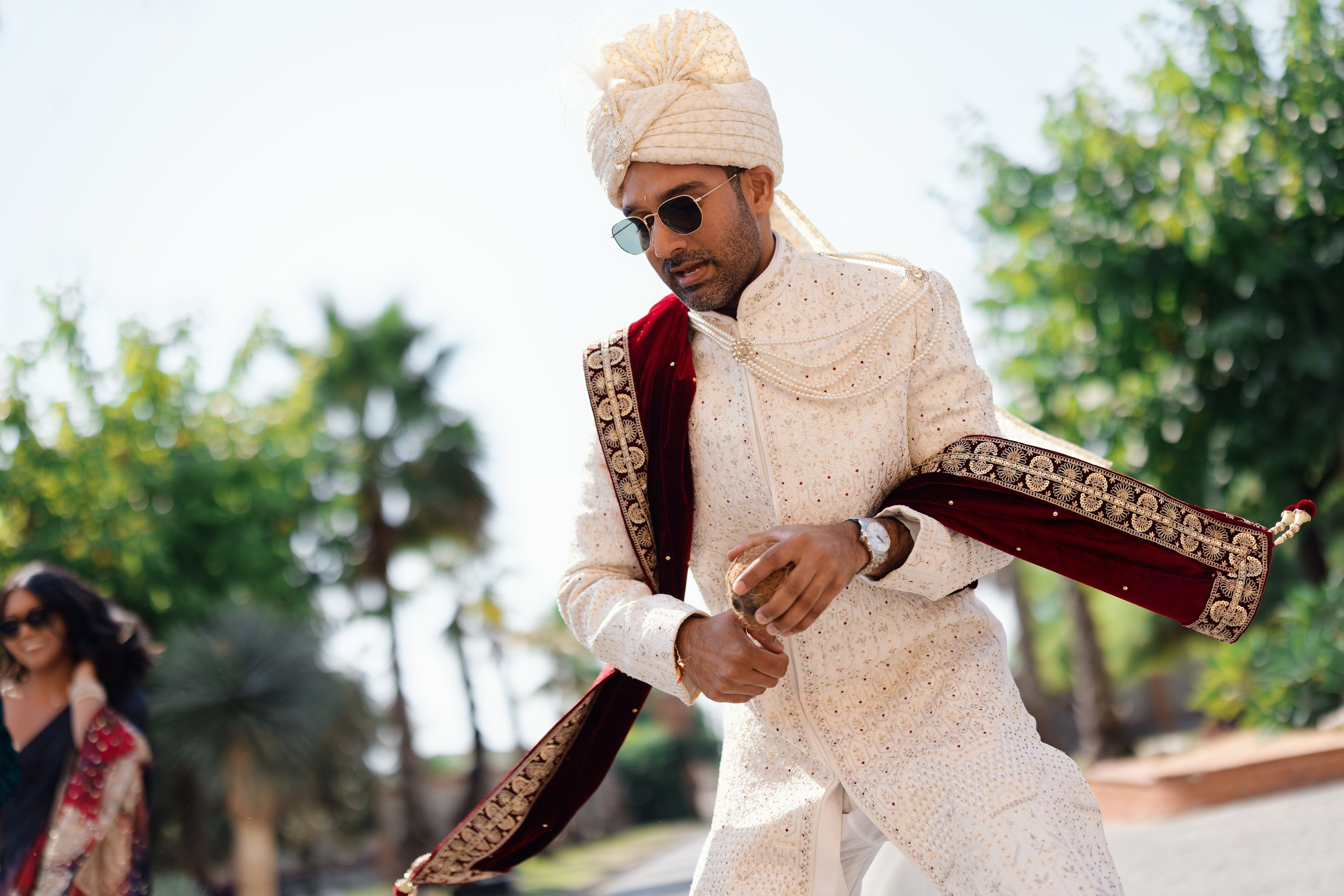Indian wedding at Gran Villa Rosa, Barcelona
