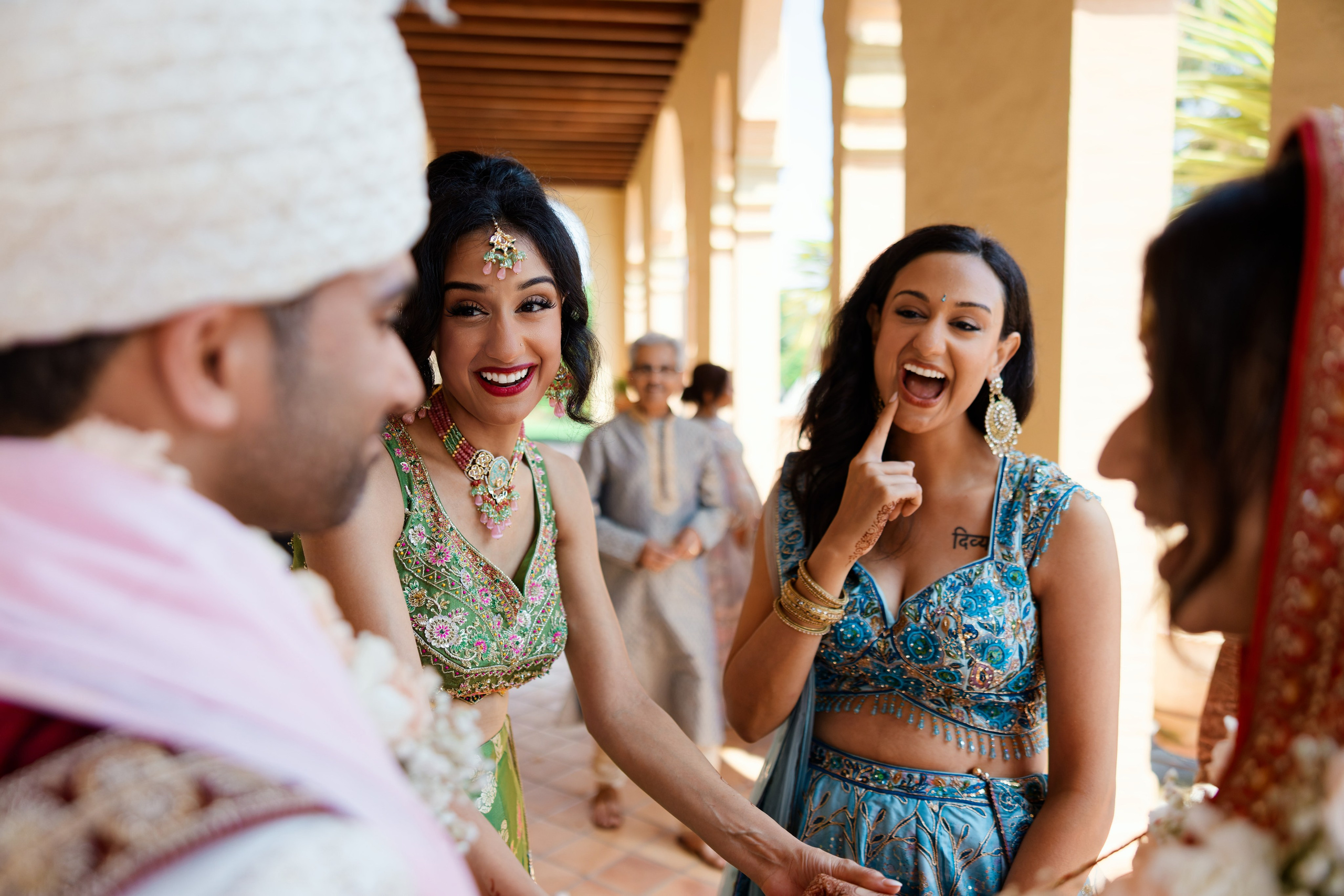 Indian wedding at Gran Villa Rosa, Barcelona