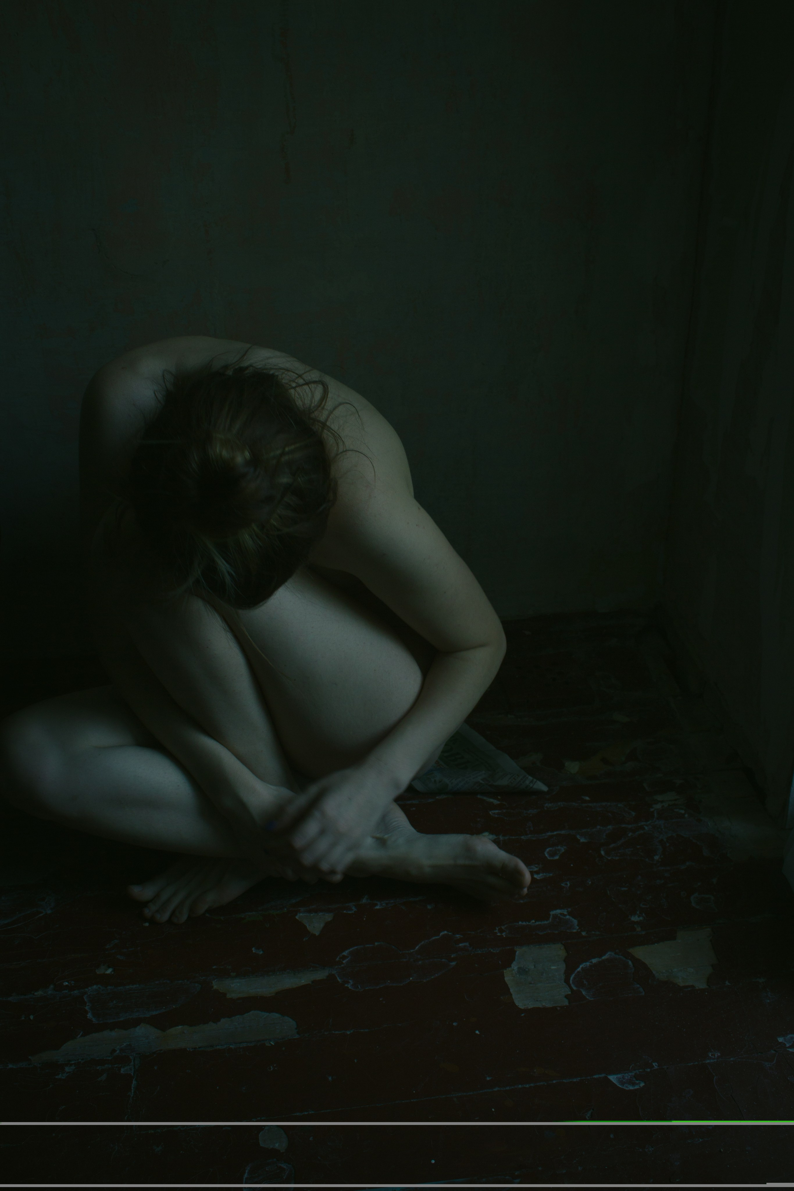 Alone. Photographer and visual artist Irina Vovk