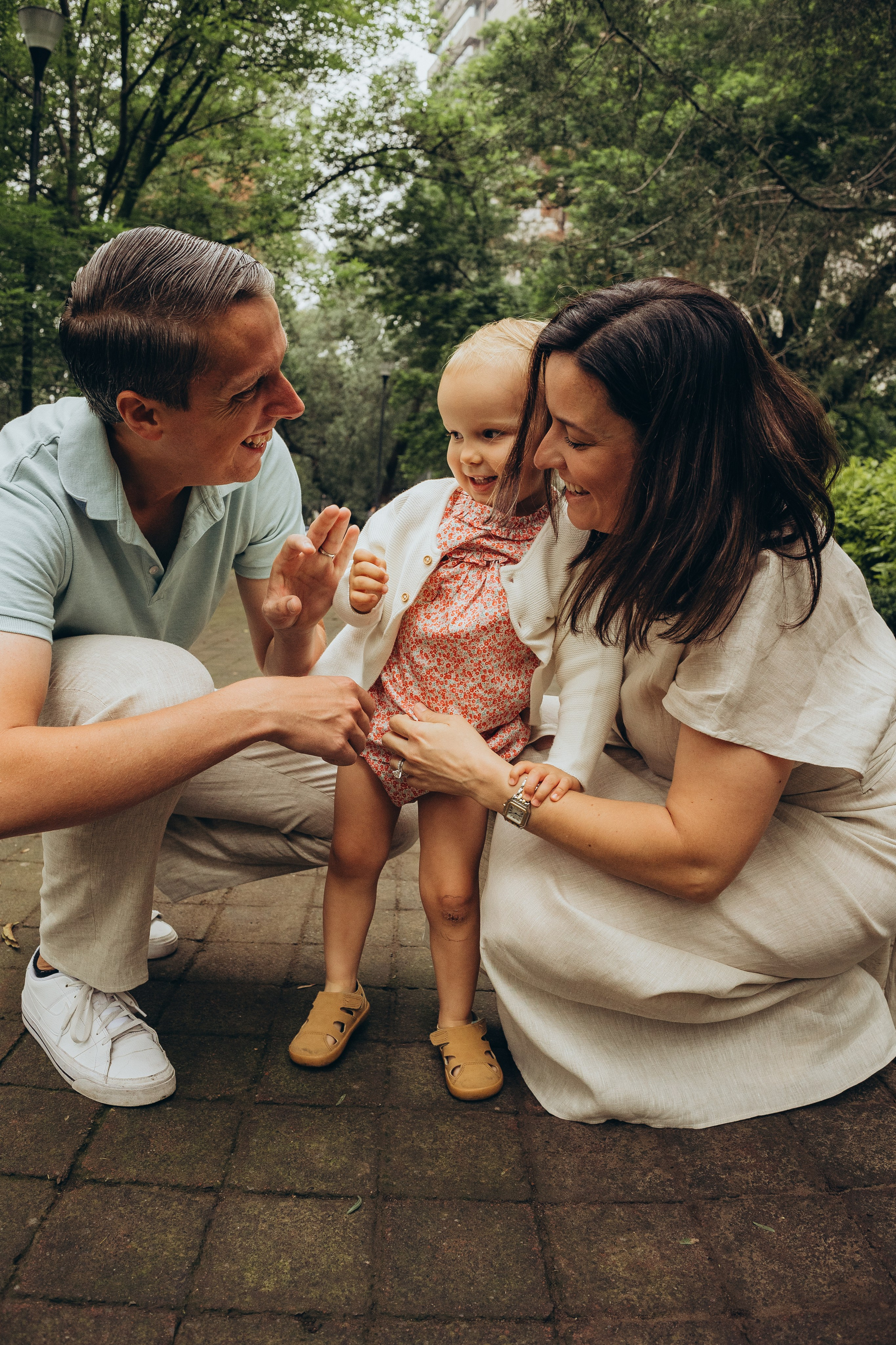 Sesión de una familia en Polanco, parque Lincoln. Irina Krokhaleva. Fotógrafa de familias y parejas en la CDMX, México