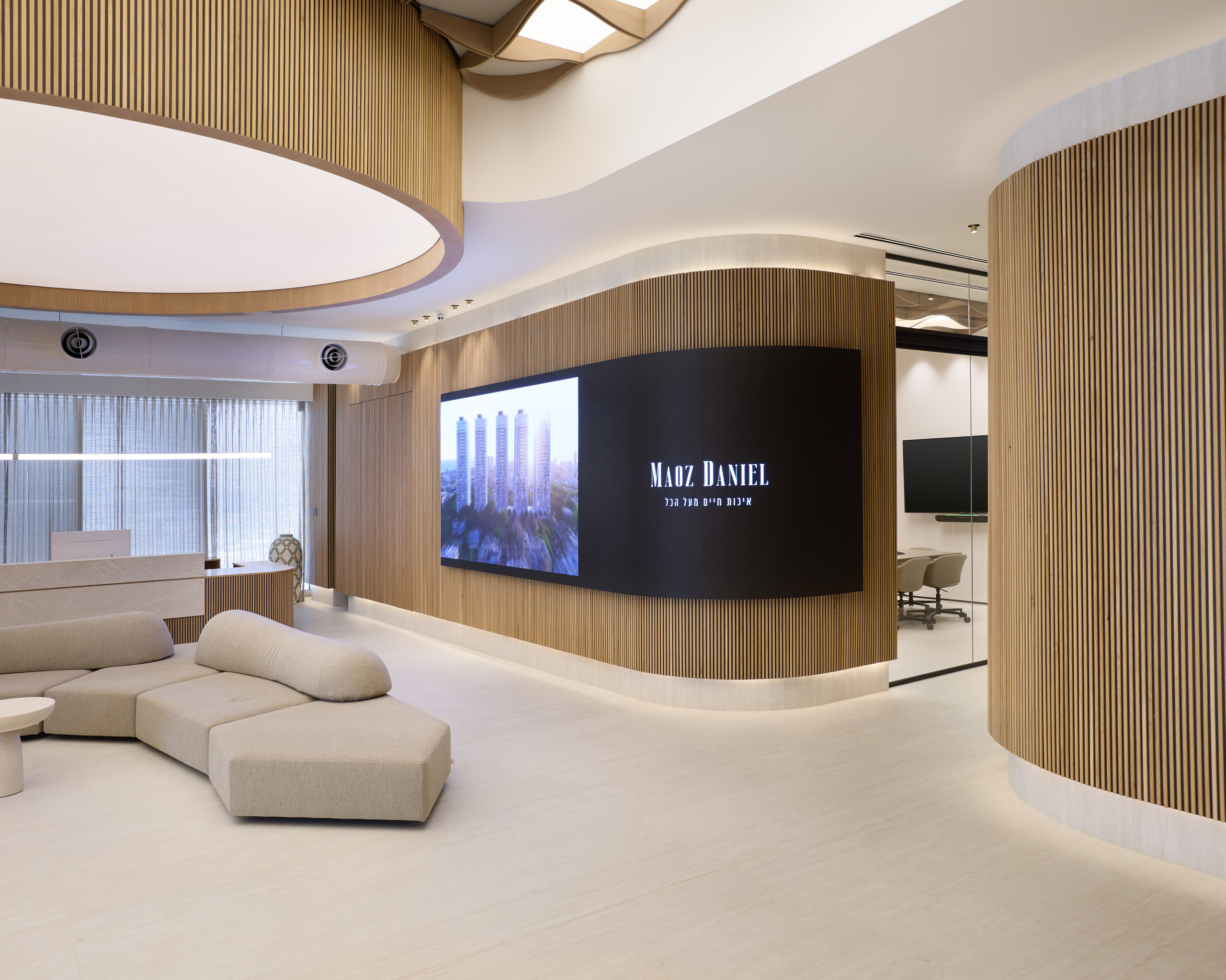 Office “Maoz Daniel”. Интерьерный фотограф и видеограф Израиль