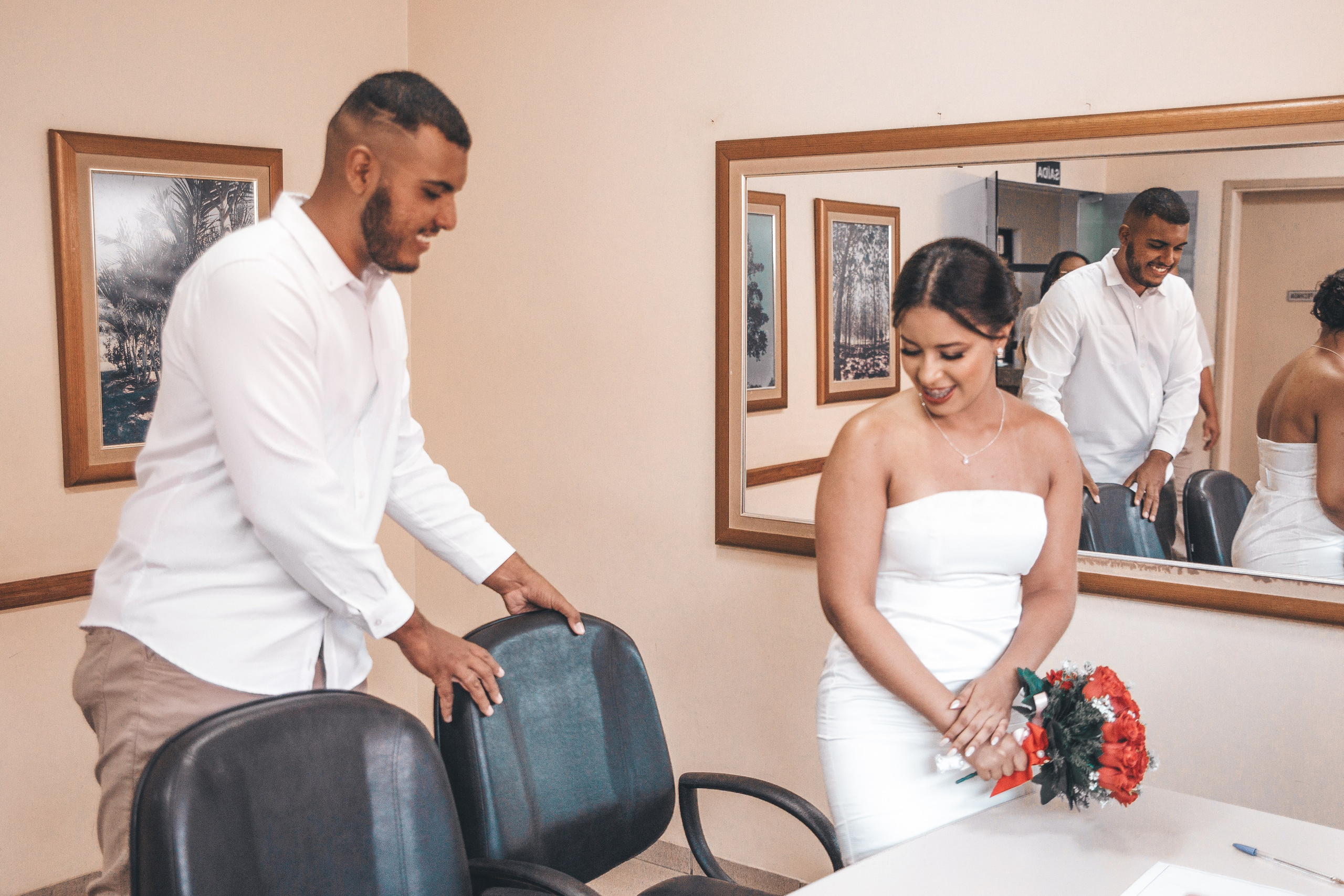 Brenda e Pedro. Fotógrafa de casamento e festa infantis em Marilía, São Paulo