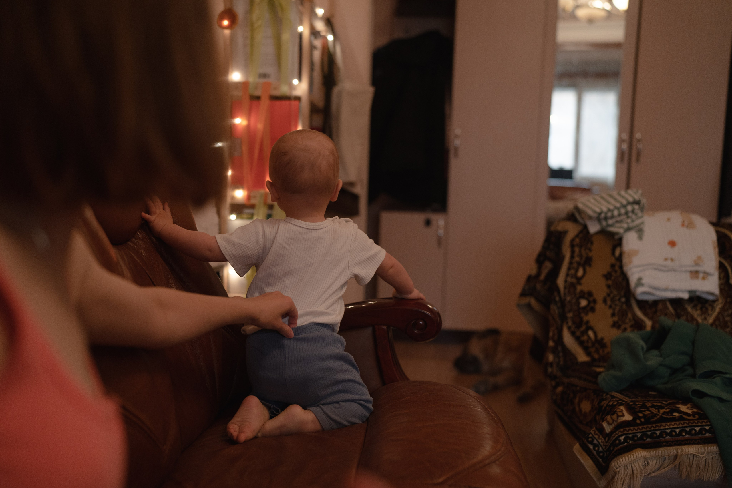 Alena, Vlad and their son Lev. Main