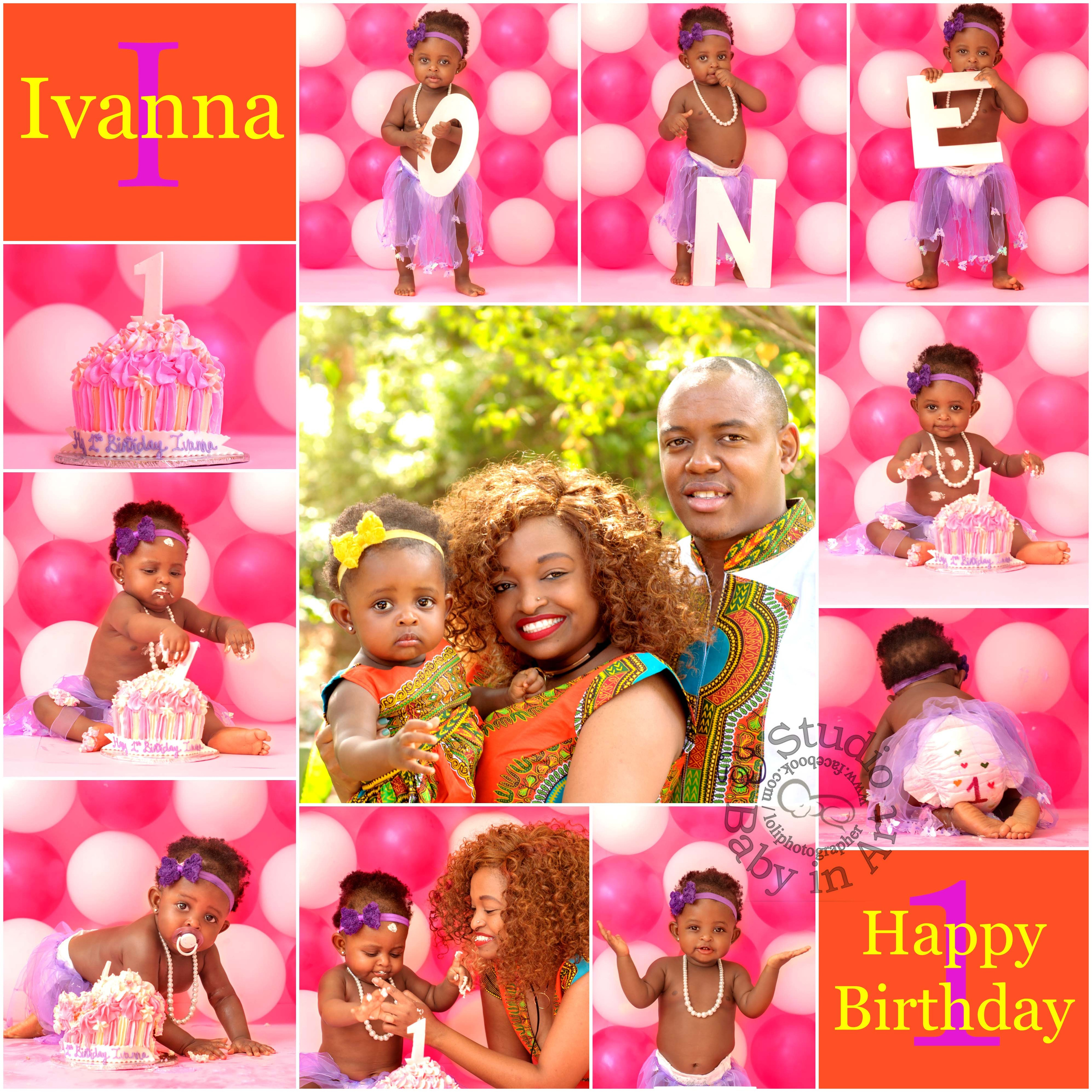 Kids Baby birthday photo shoot Nairobi Mombasa Kenya. Newborn, Baby, Maternity and Family Photographer Nairobi Mombasa Kenya