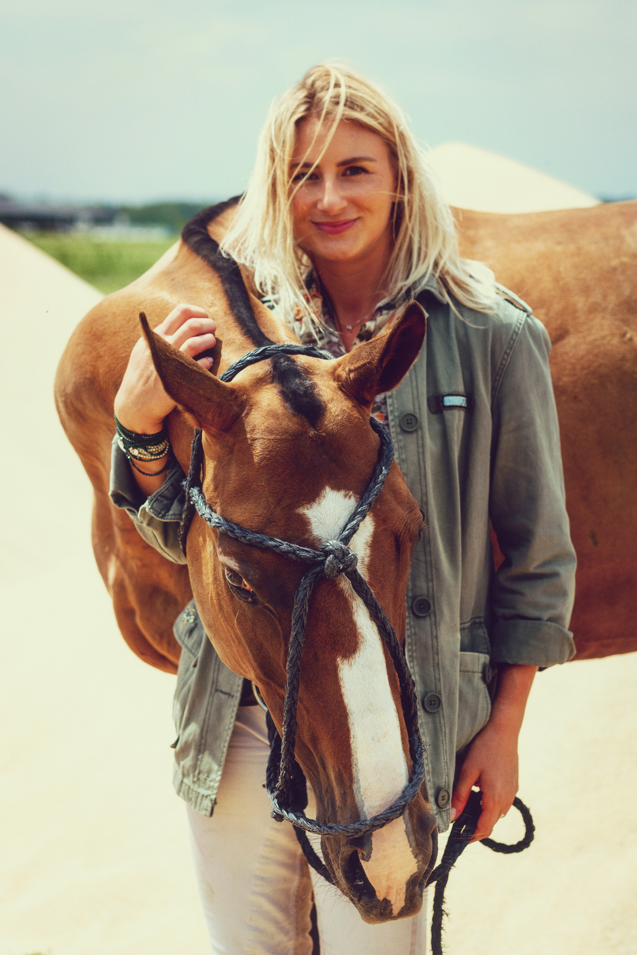 Photo shoot with horses