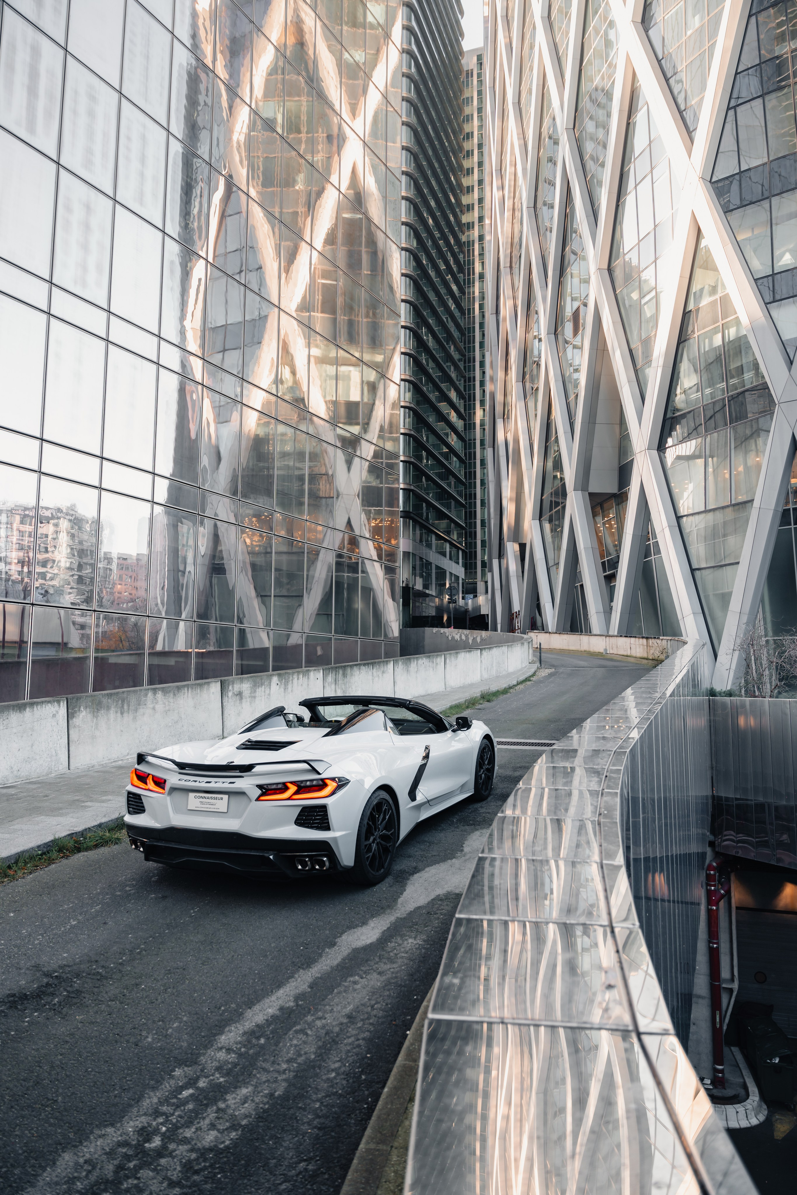 Chevrolet Corvette C8. Photographe de voitures à Paris — Vitalii Motruk