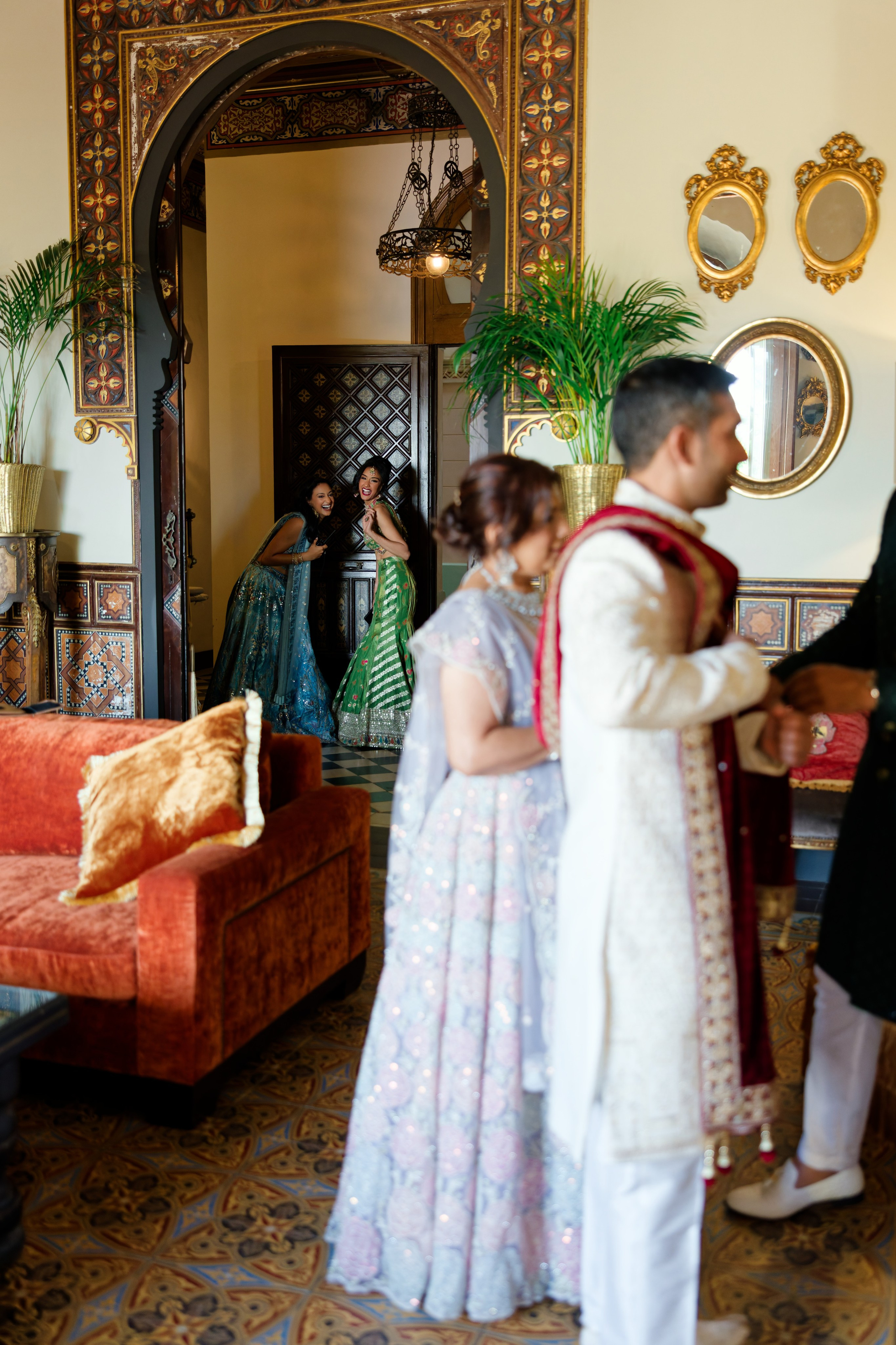 Indian wedding at Gran Villa Rosa, Barcelona