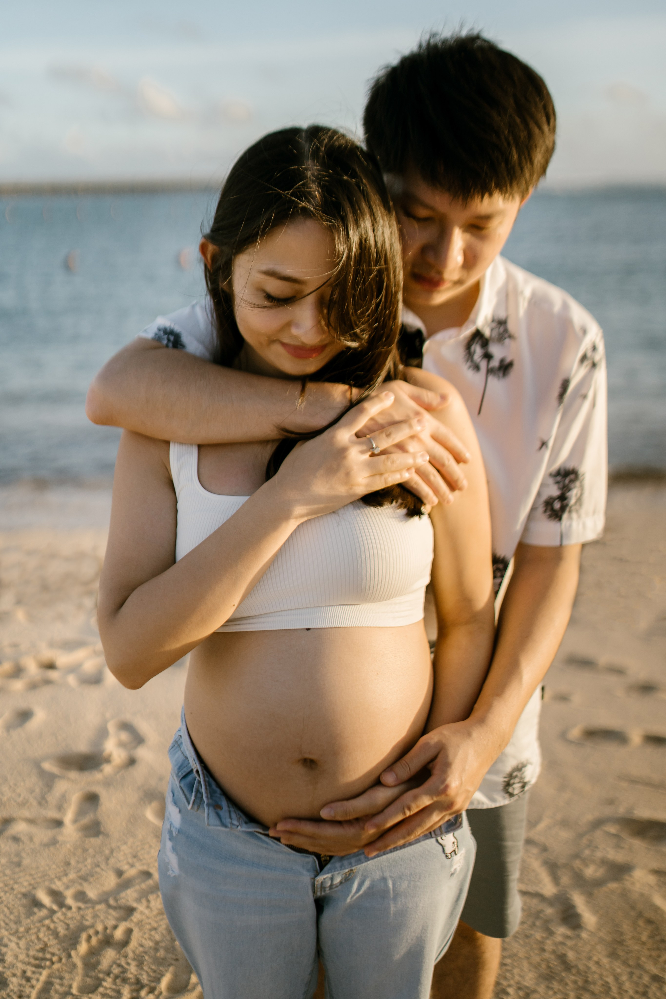 Aldo & Aldys Maternity Photoshoot. Female Photographer in Bali