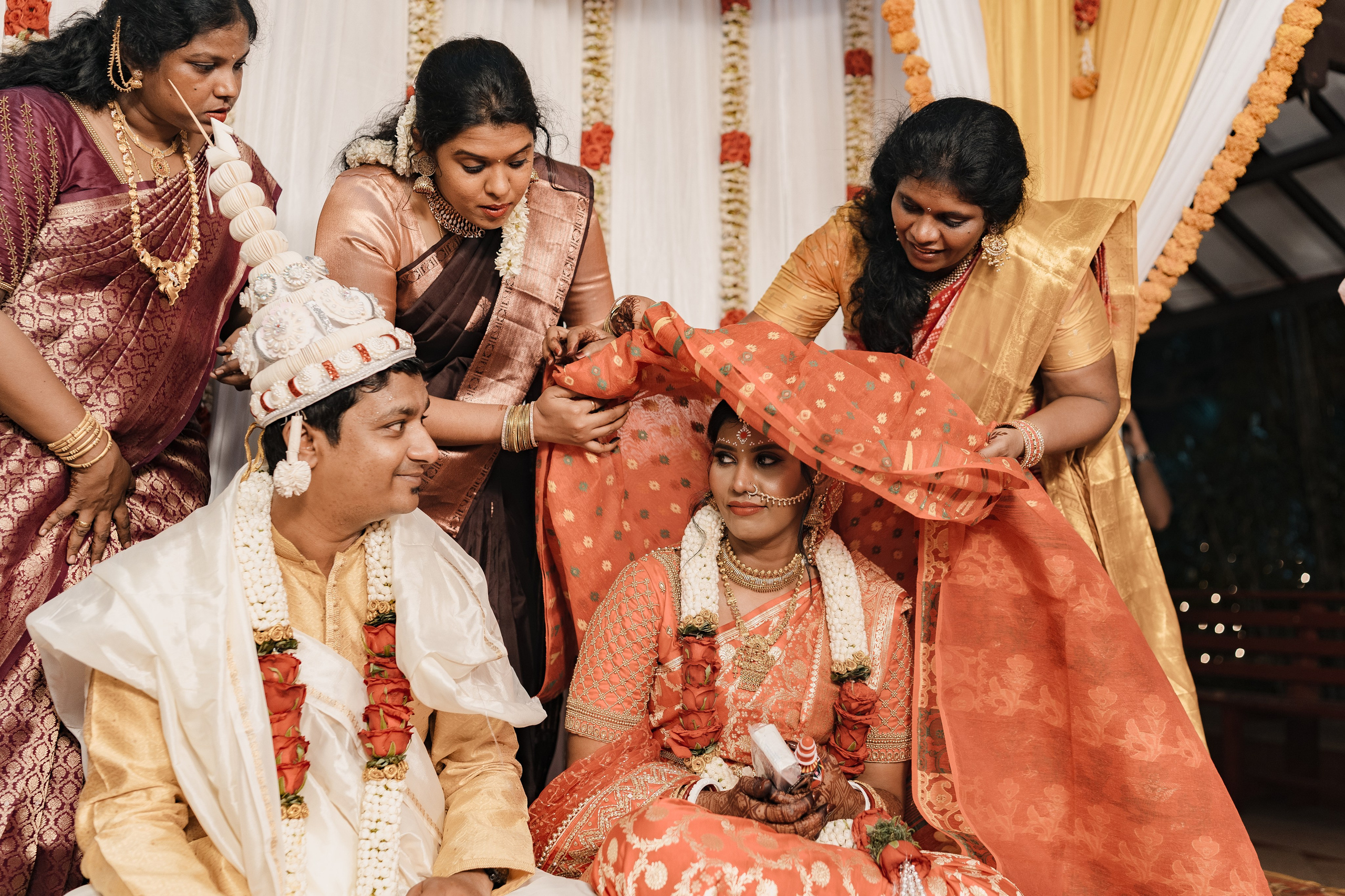 Sagaya & Rakesh. Agam Vizha