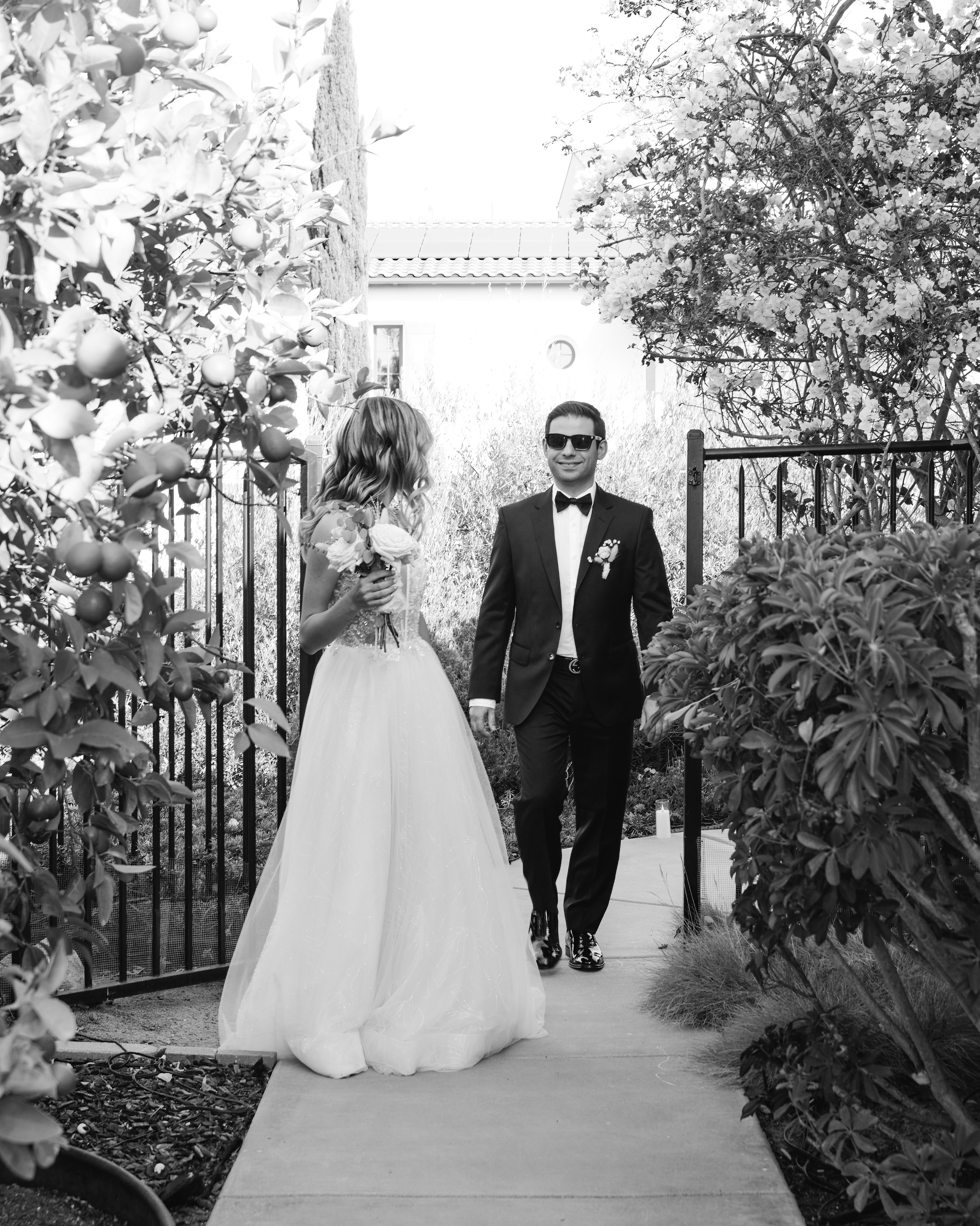 Romantic Backyard Wedding