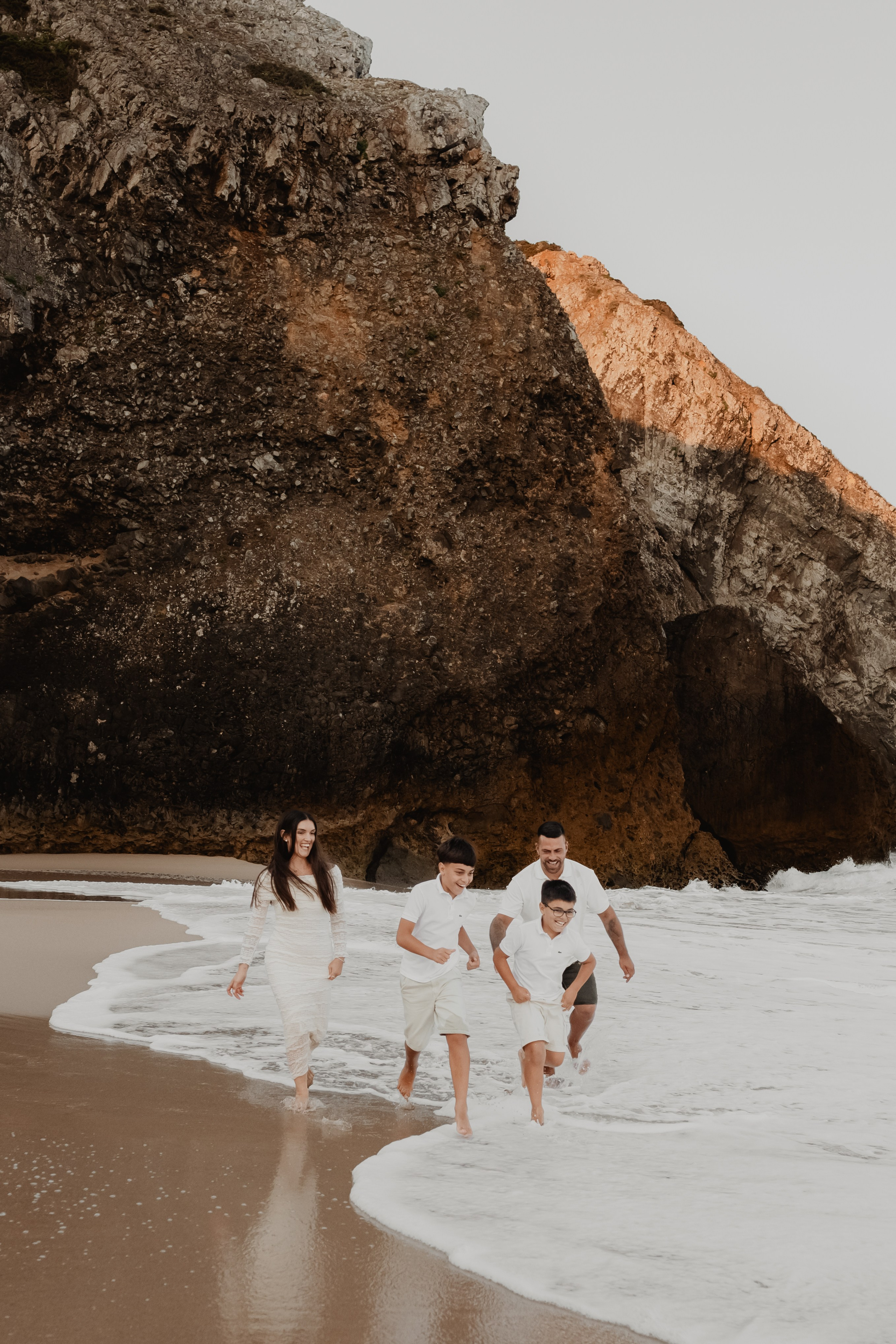 Sessão Família Praia da Adraga Sintra