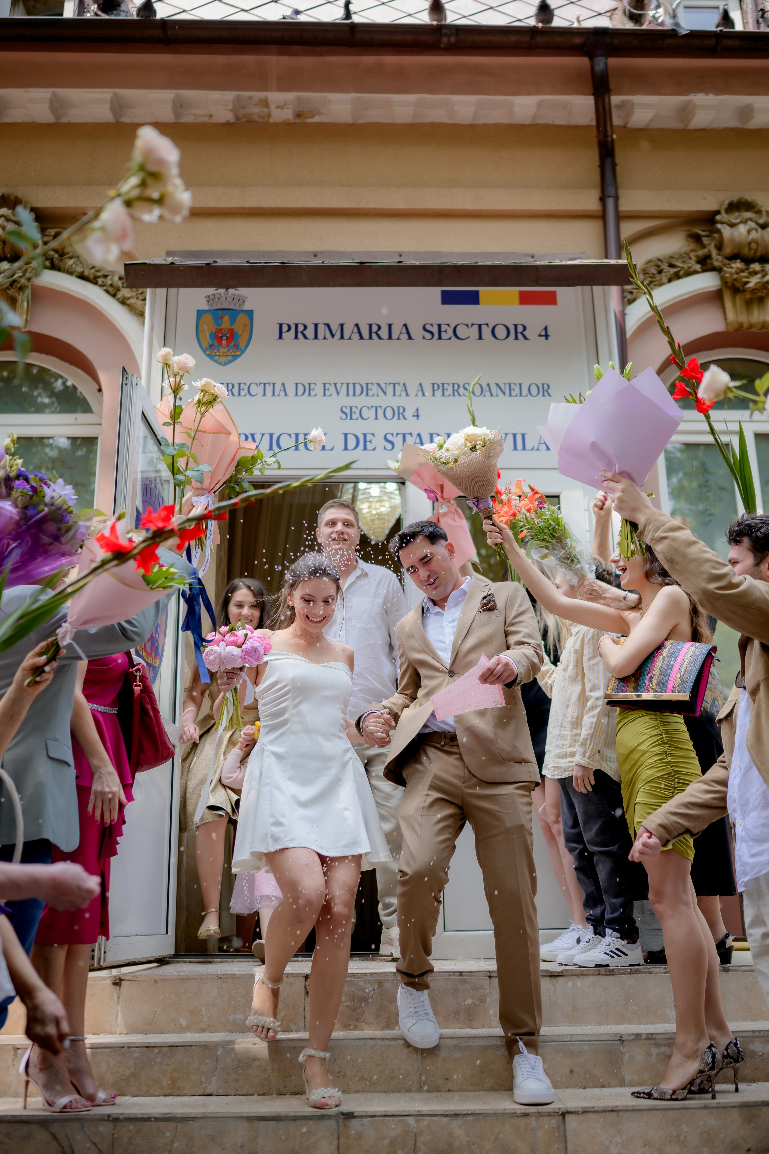 Fotografii la starea civila sector 4 – Iulia & Alexandru