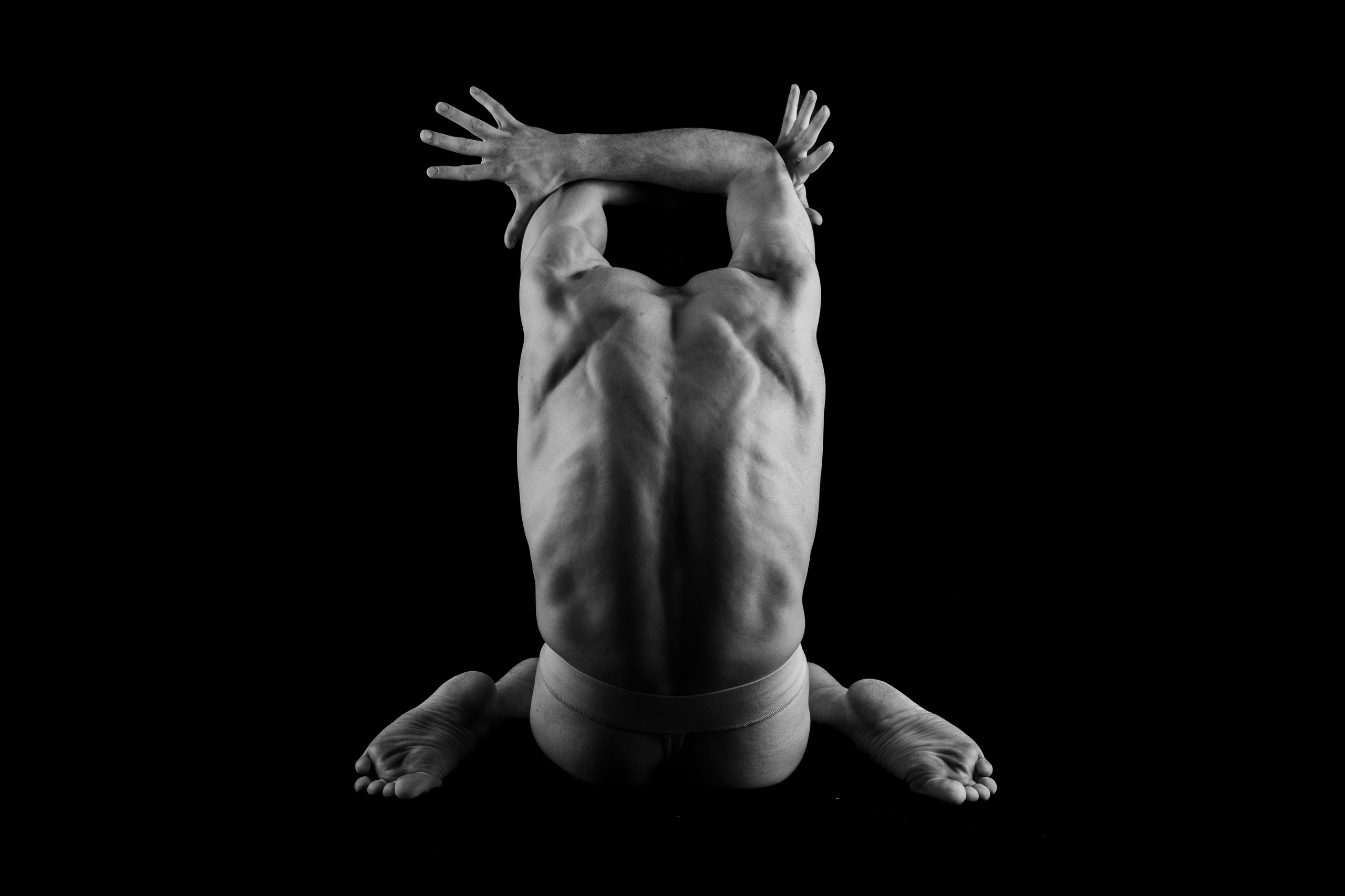 Body in Black II. Ballet and artistic photographer in Prague Francesco Sanvito