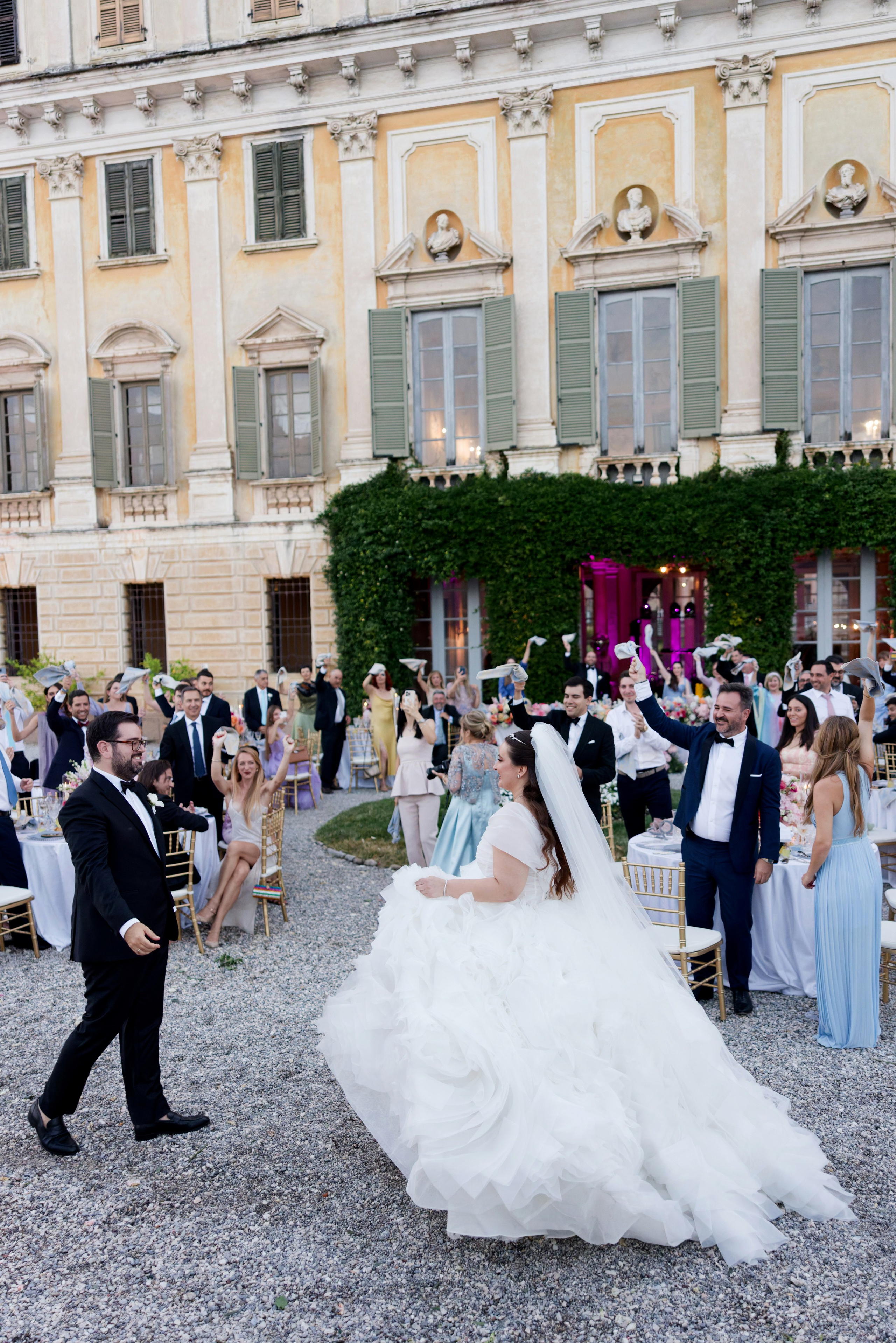 Wedding at Villa Bettoni on Lake Garda